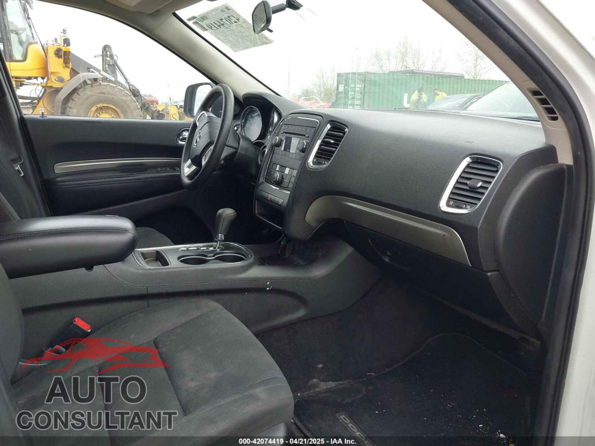 DODGE DURANGO 2012 - 1C4RDHAG8CC237151