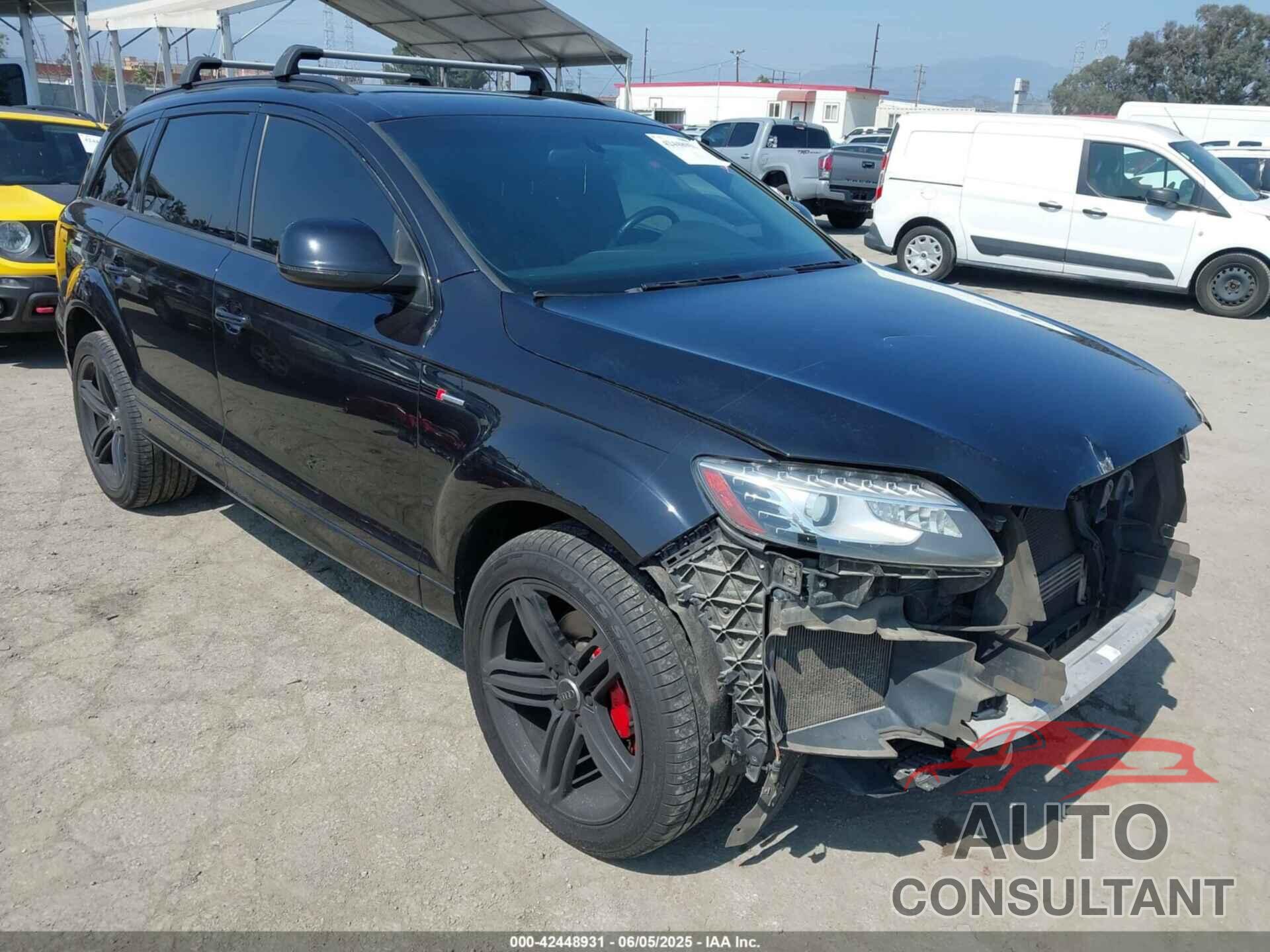 AUDI Q7 2012 - WA1DGAFE7CD003927