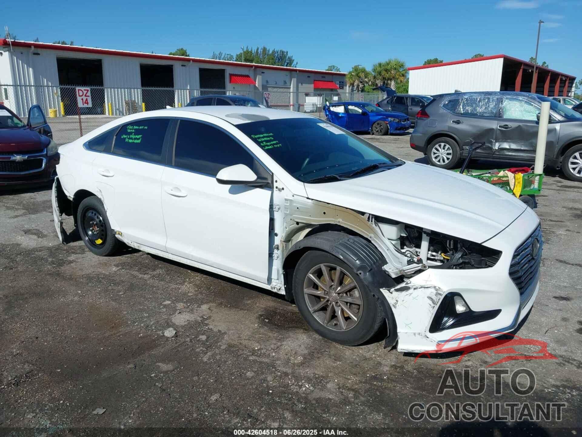 HYUNDAI SONATA 2019 - 5NPE24AF6KH760109