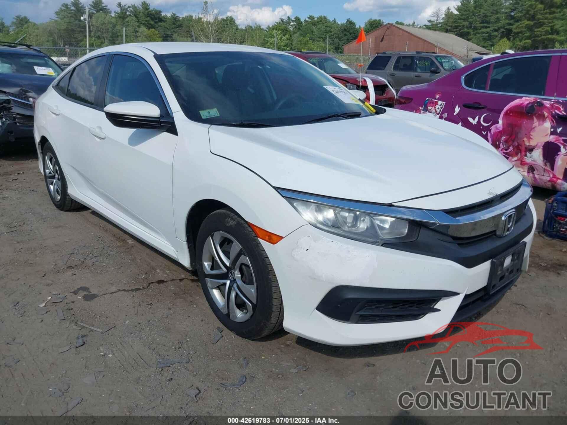 HONDA CIVIC 2016 - 19XFC2F5XGE203480