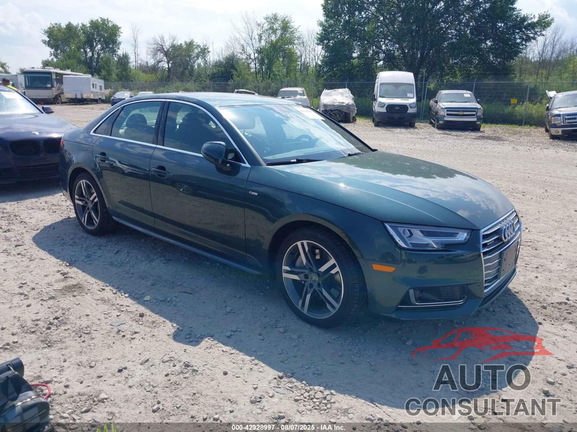 AUDI A4 2017 - WAUFNAF48HA159167