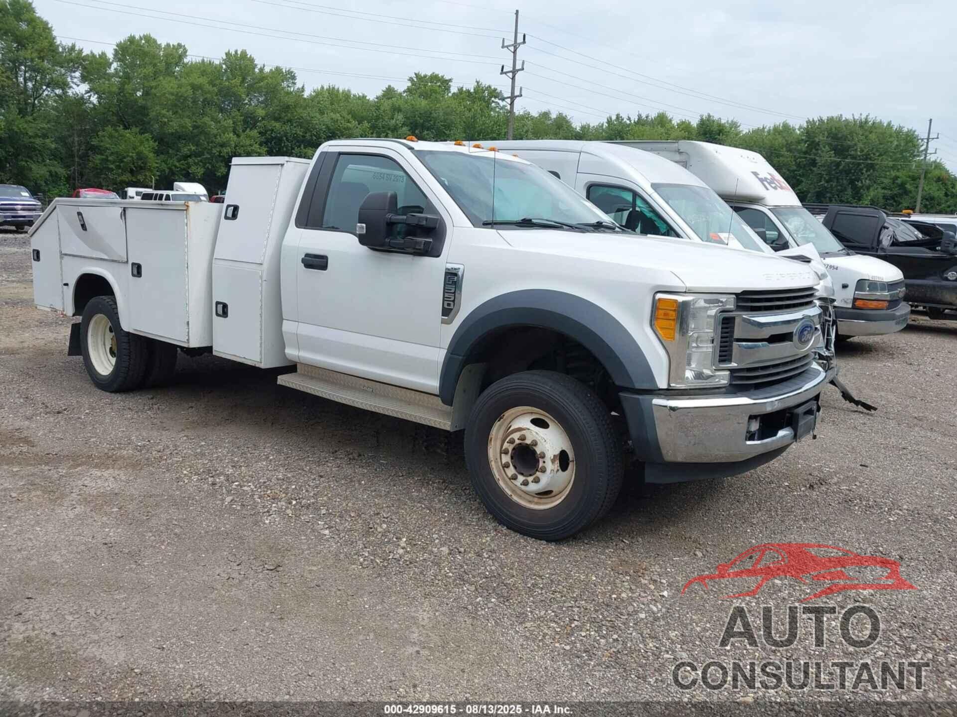 FORD F-550 CHASSIS 2017 - 1FDUF5GY2HEE37226