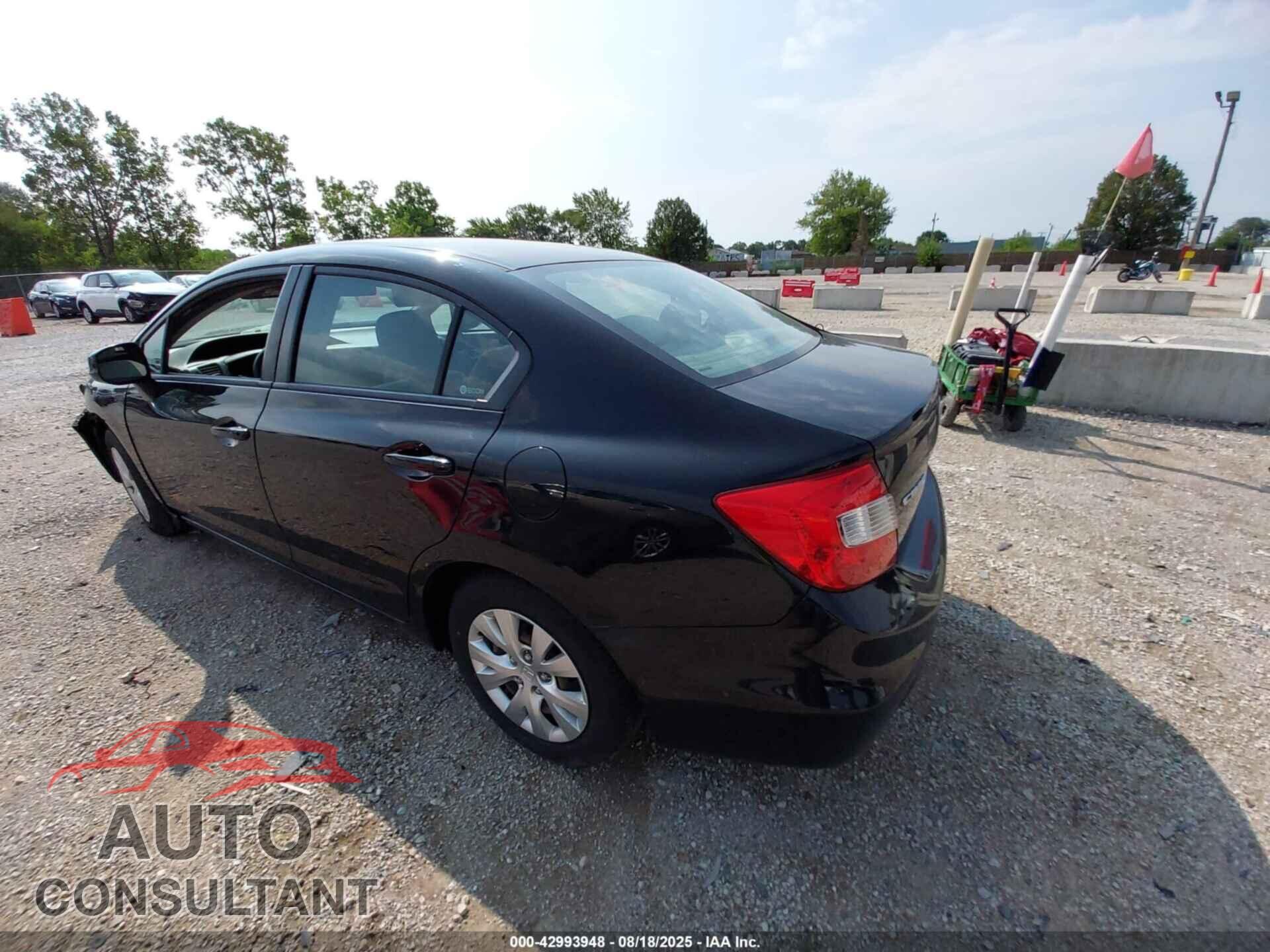 HONDA CIVIC 2012 - 19XFB2F50CE004533