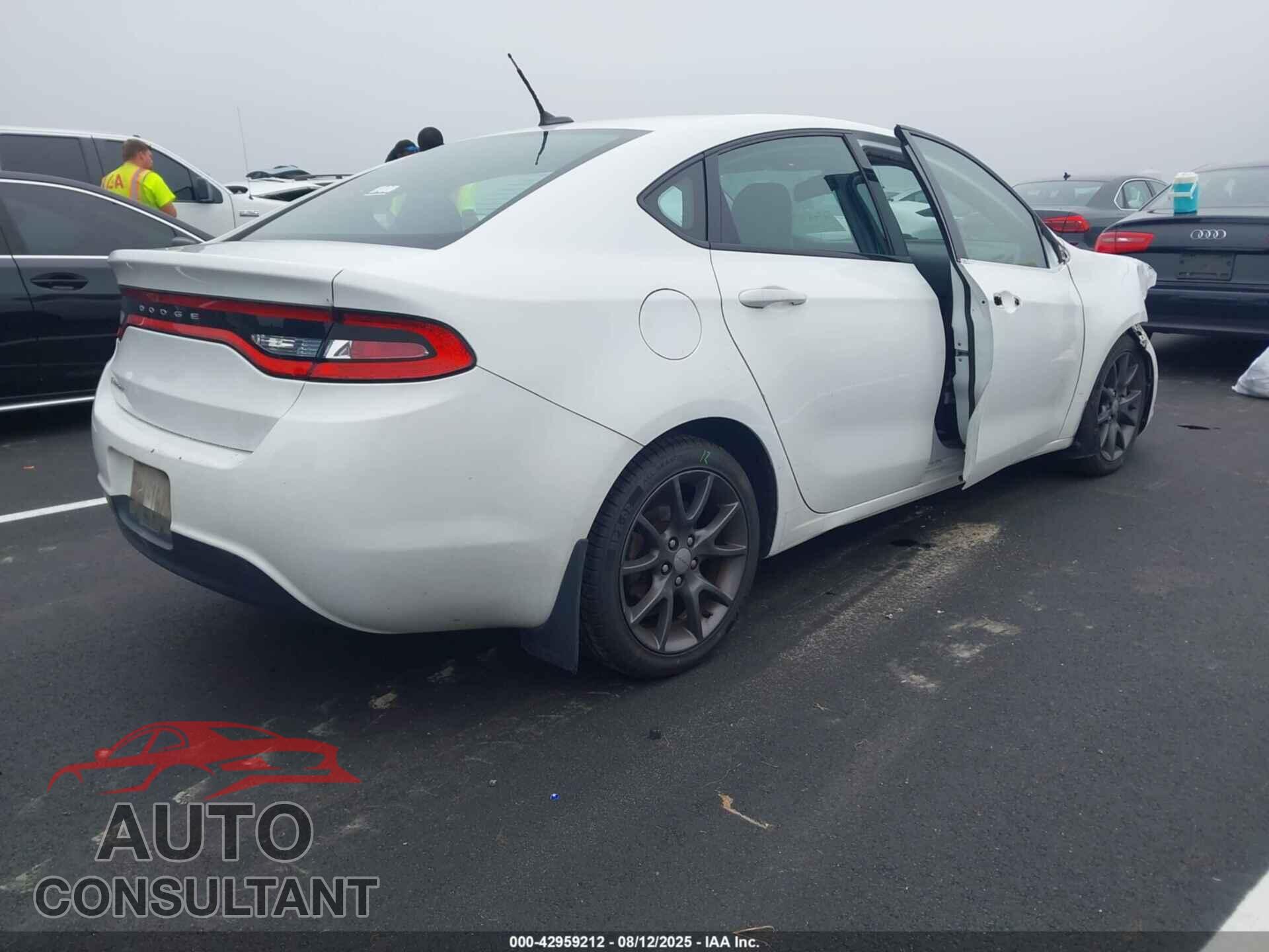 DODGE DART 2016 - 1C3CDFAA6GD767340