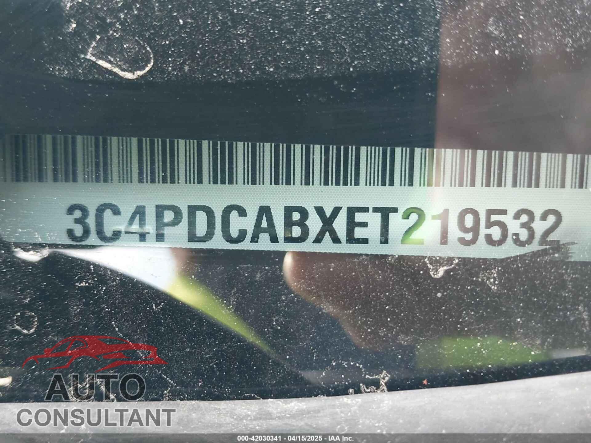 DODGE JOURNEY 2014 - 3C4PDCABXET219532
