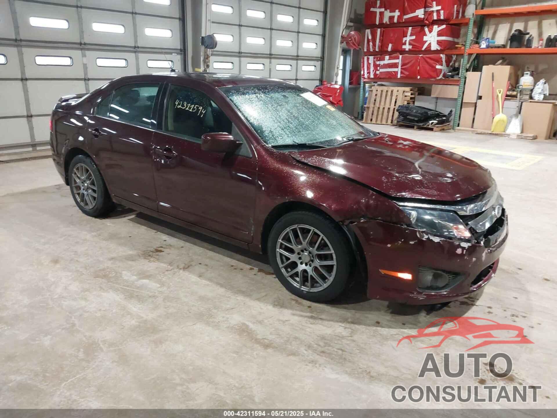 FORD FUSION 2011 - 3FAHP0HA7BR219915