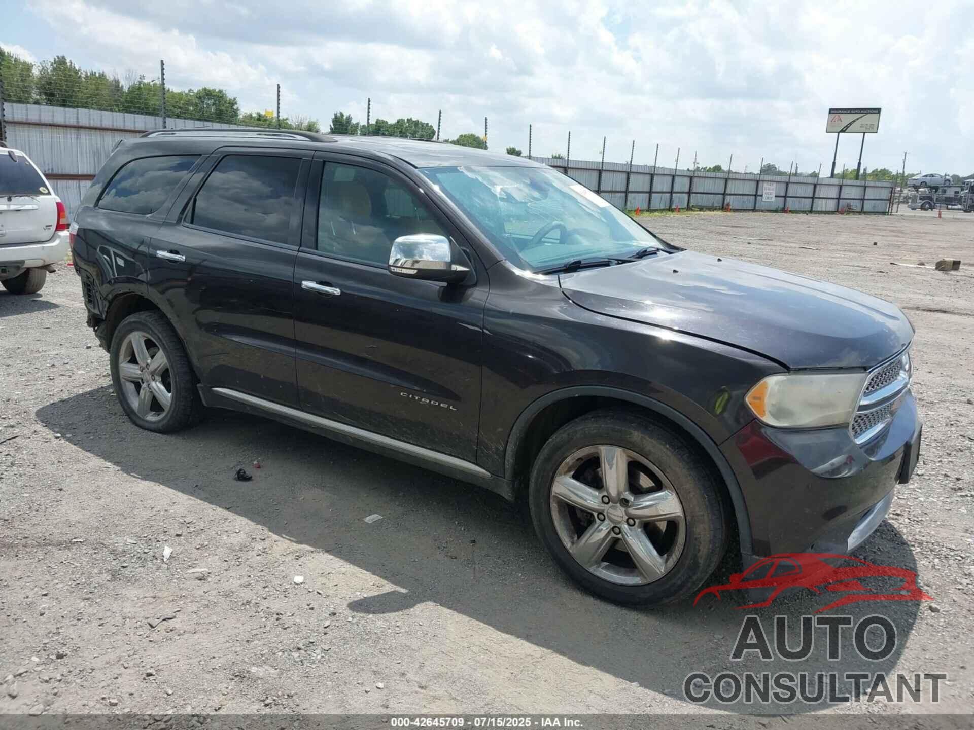DODGE DURANGO 2013 - 1C4RDHEG3DC562477