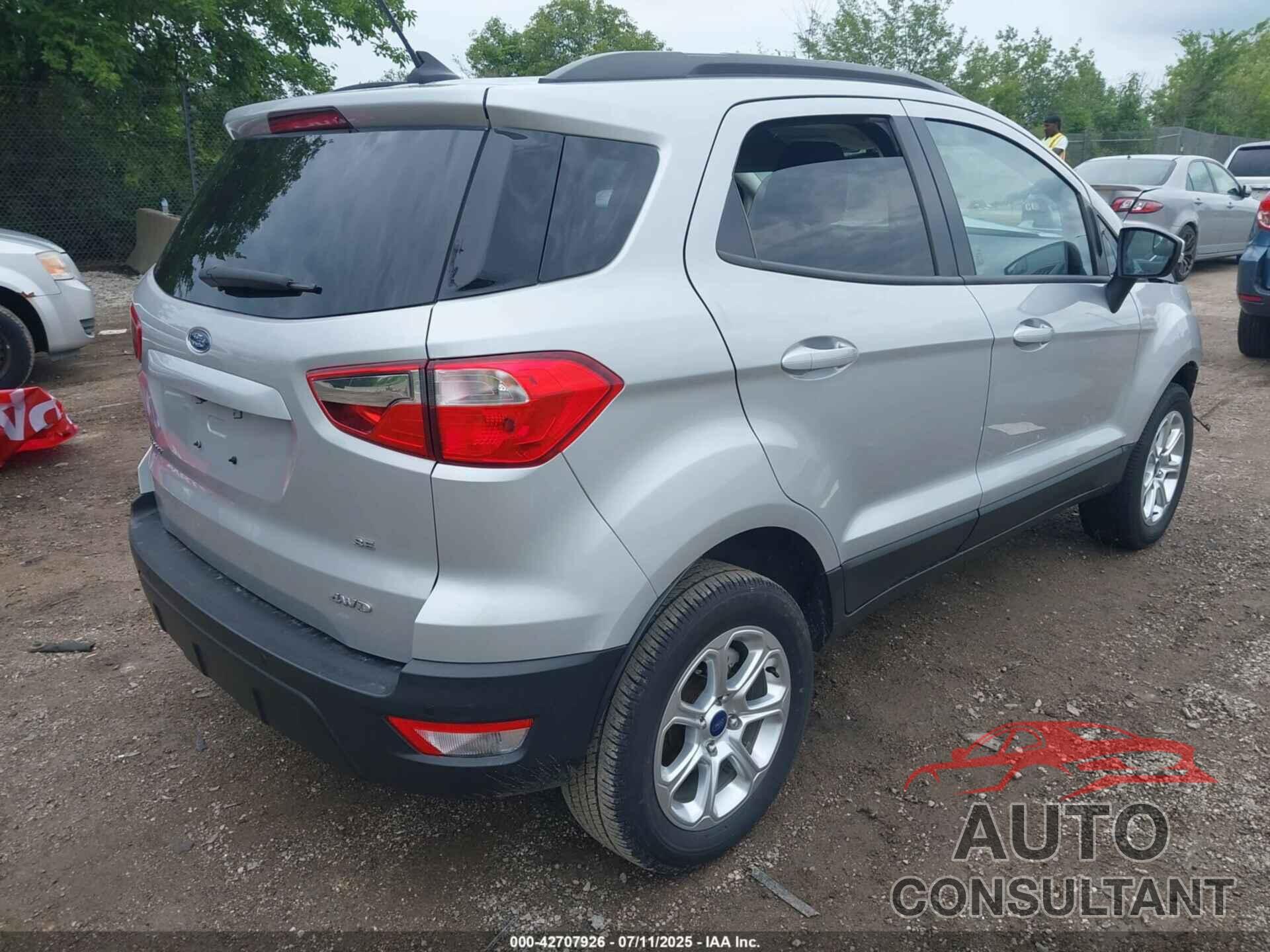 FORD ECOSPORT 2020 - MAJ6S3GL8LC317572