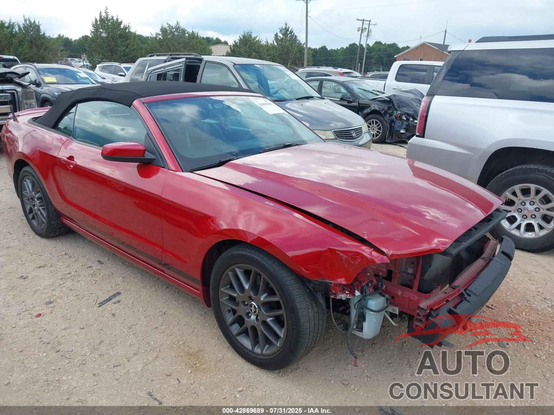 FORD MUSTANG 2013 - 1ZVBP8EMXD5270521
