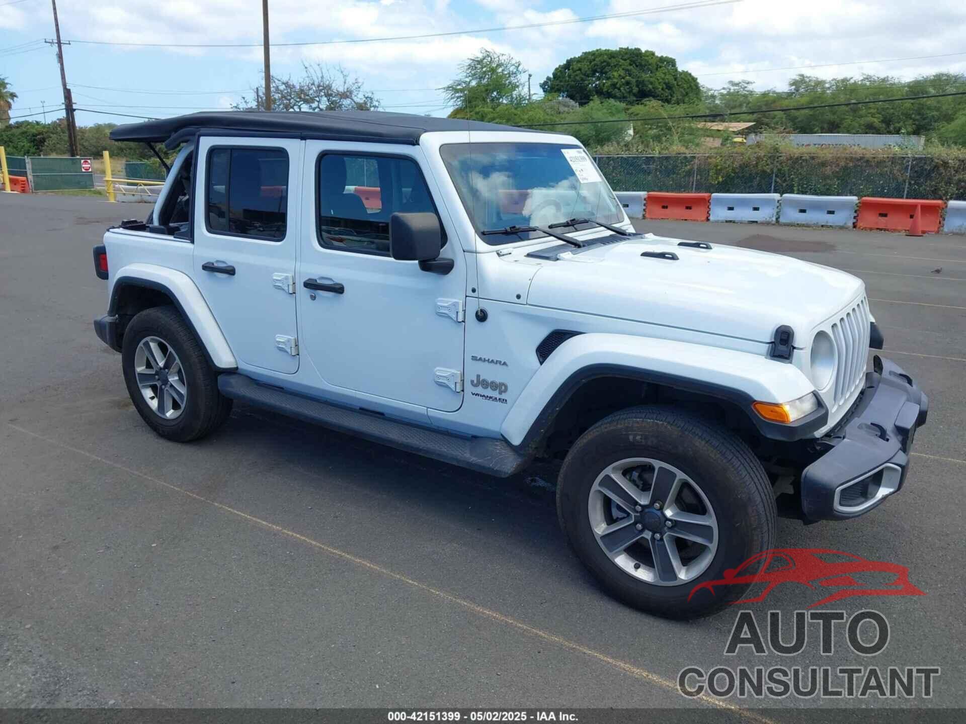 JEEP WRANGLER UNLIMITED 2022 - 1C4HJXEN0NW151017