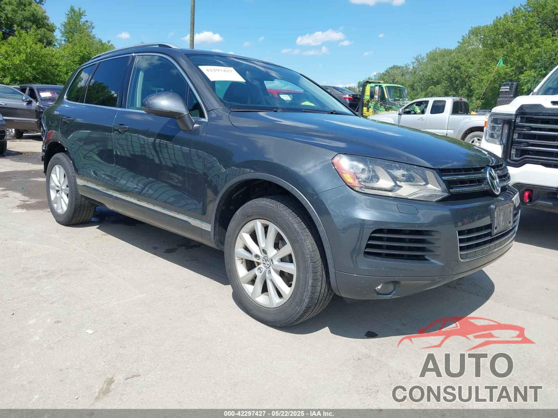 VOLKSWAGEN TOUAREG 2013 - WVGEF9BP7DD005306