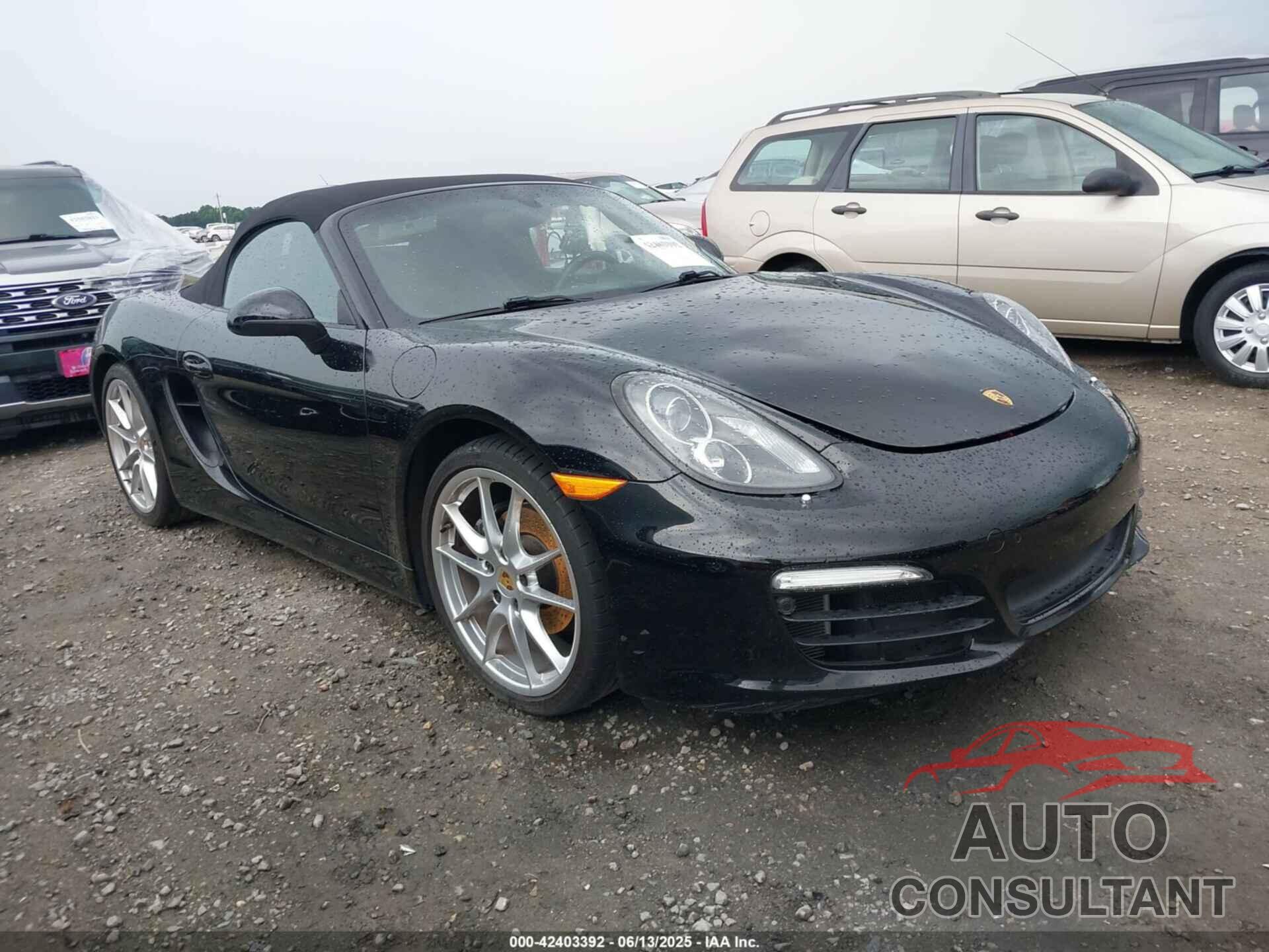 PORSCHE BOXSTER 2016 - WP0CA2A80GS120809