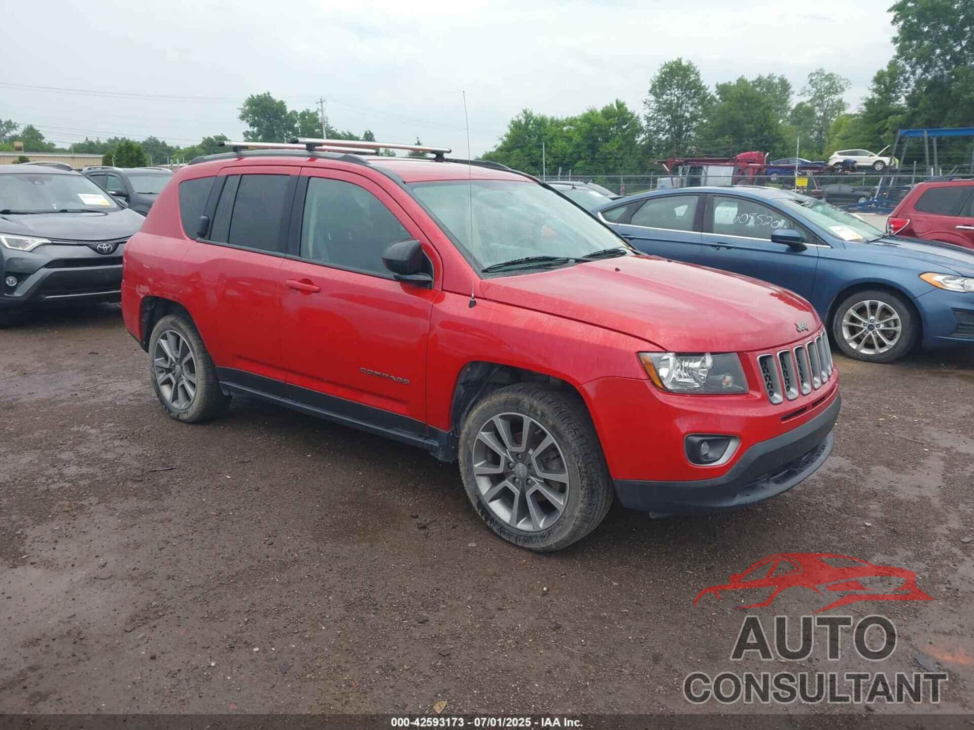 JEEP COMPASS 2017 - 1C4NJCBA8HD166880
