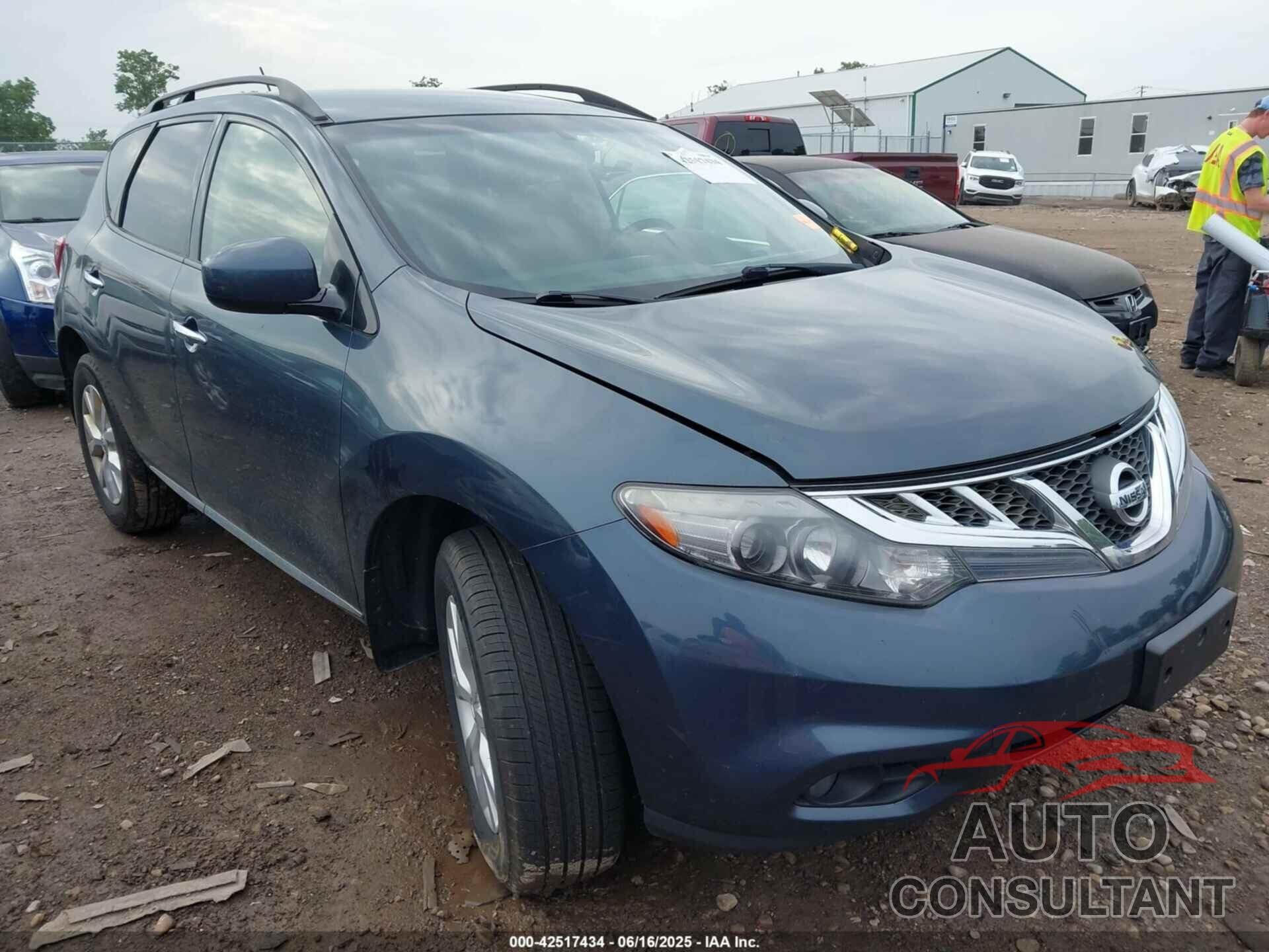 NISSAN MURANO 2014 - JN8AZ1MU5EW416292