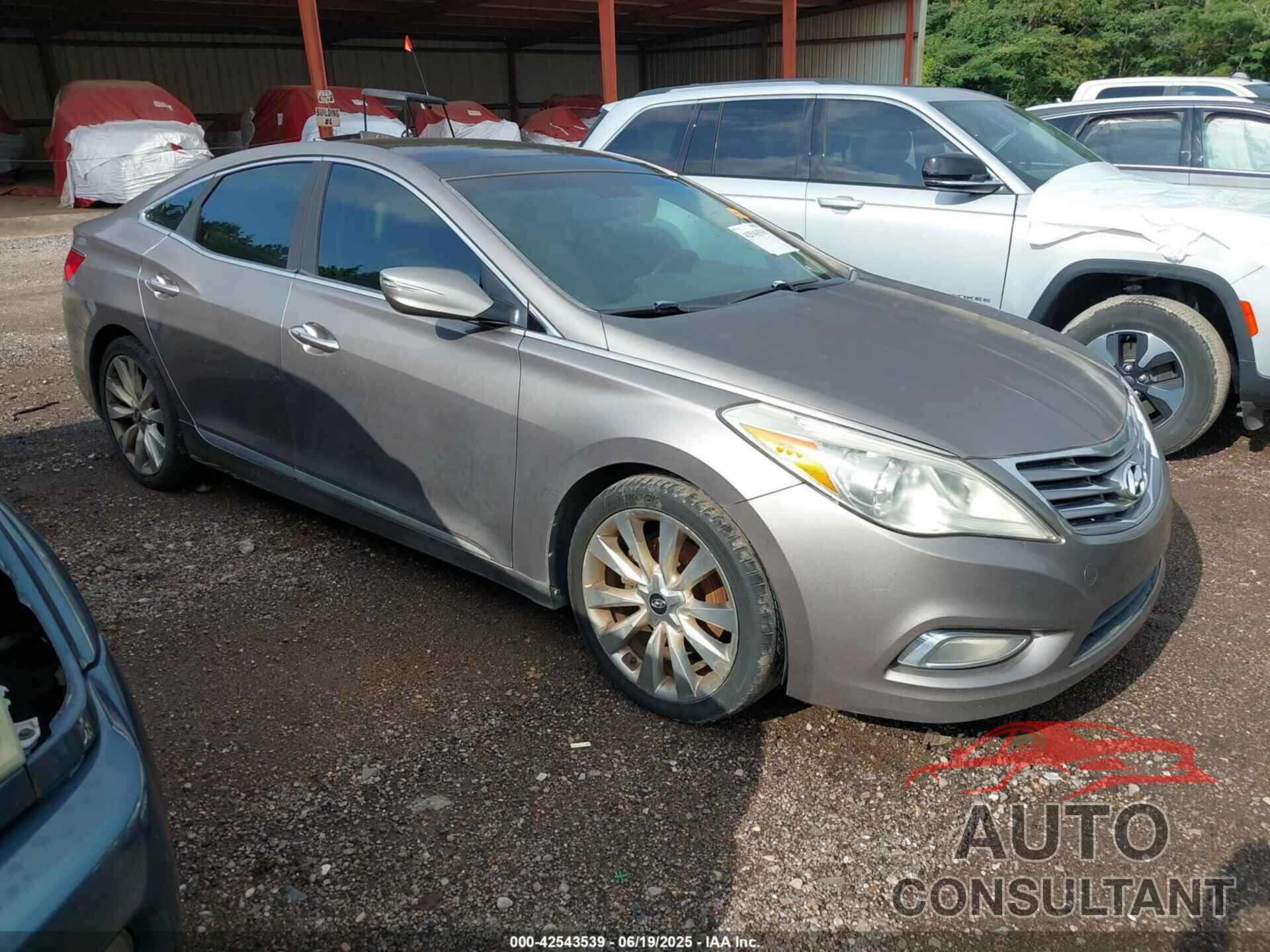 HYUNDAI AZERA 2012 - KMHFH4JG0CA194965