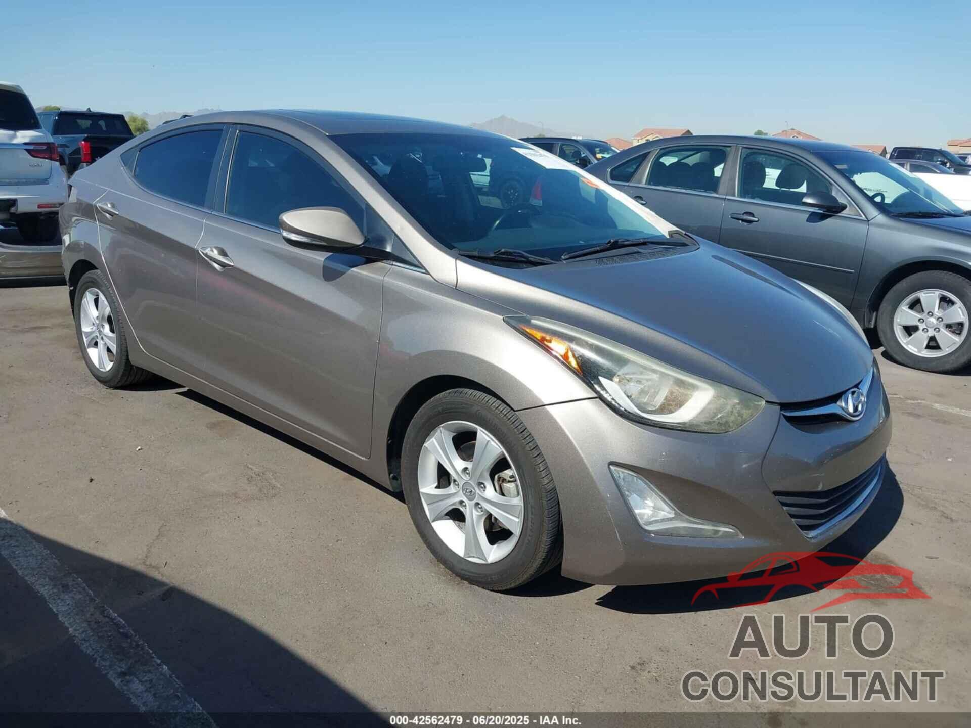 HYUNDAI ELANTRA 2016 - 5NPDH4AE6GH729242