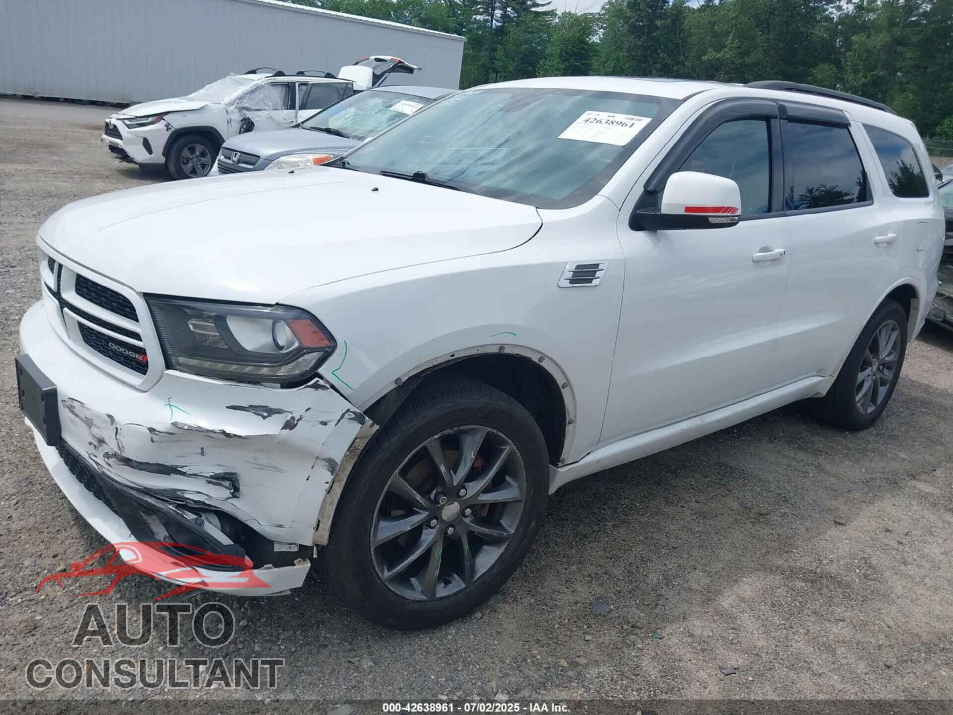DODGE DURANGO 2018 - 1C4RDJDG2JC255631