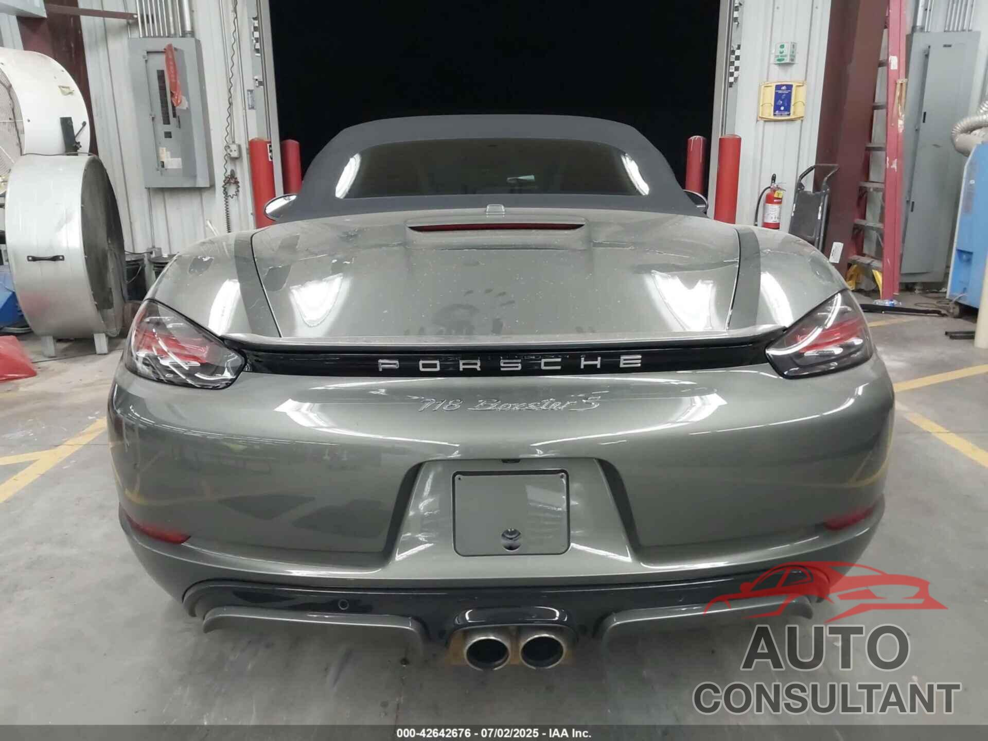 PORSCHE 718 BOXSTER 2025 - WP0CB2A85SK226372