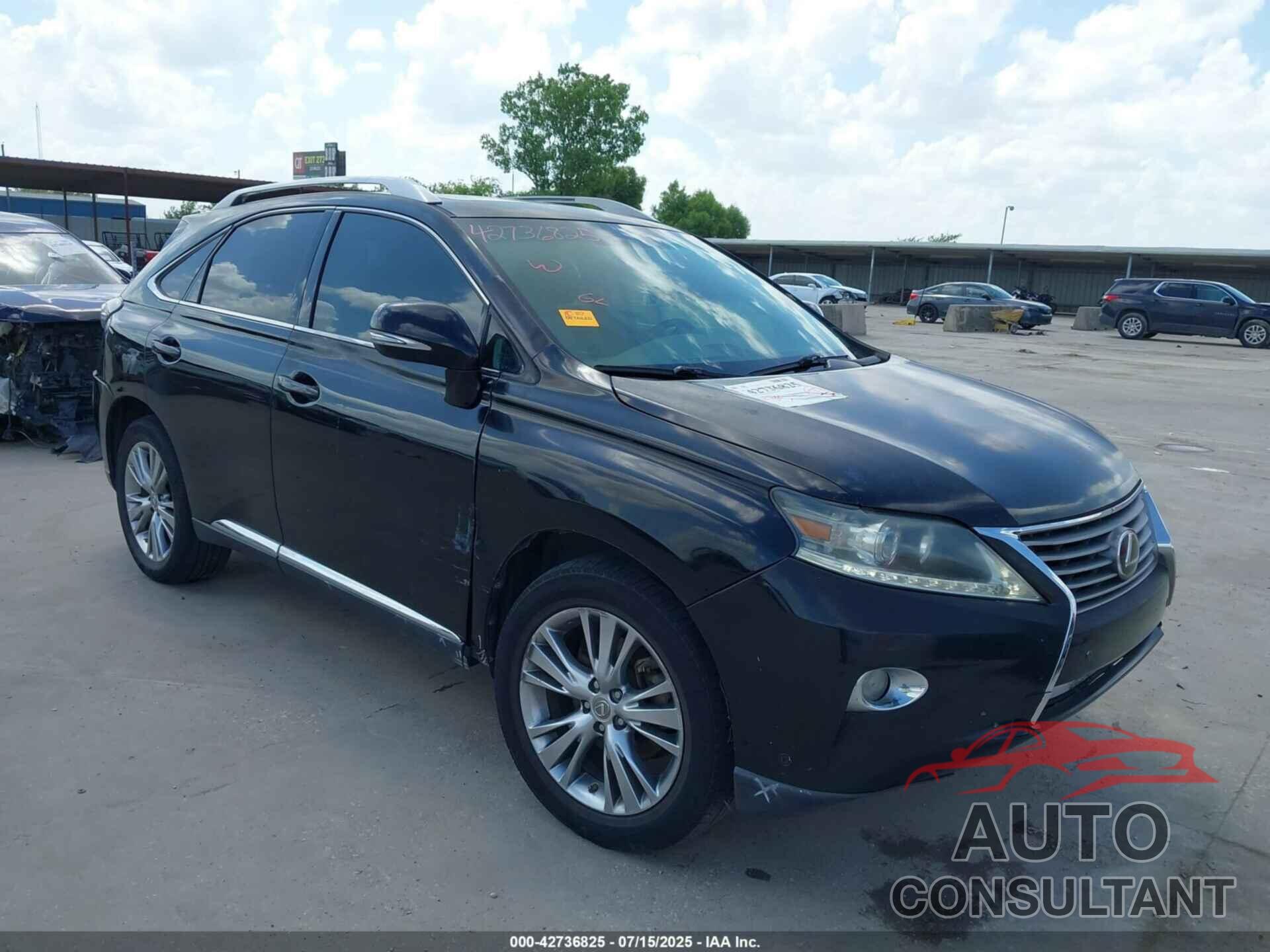 LEXUS RX 350 2014 - 2T2ZK1BA8EC132915