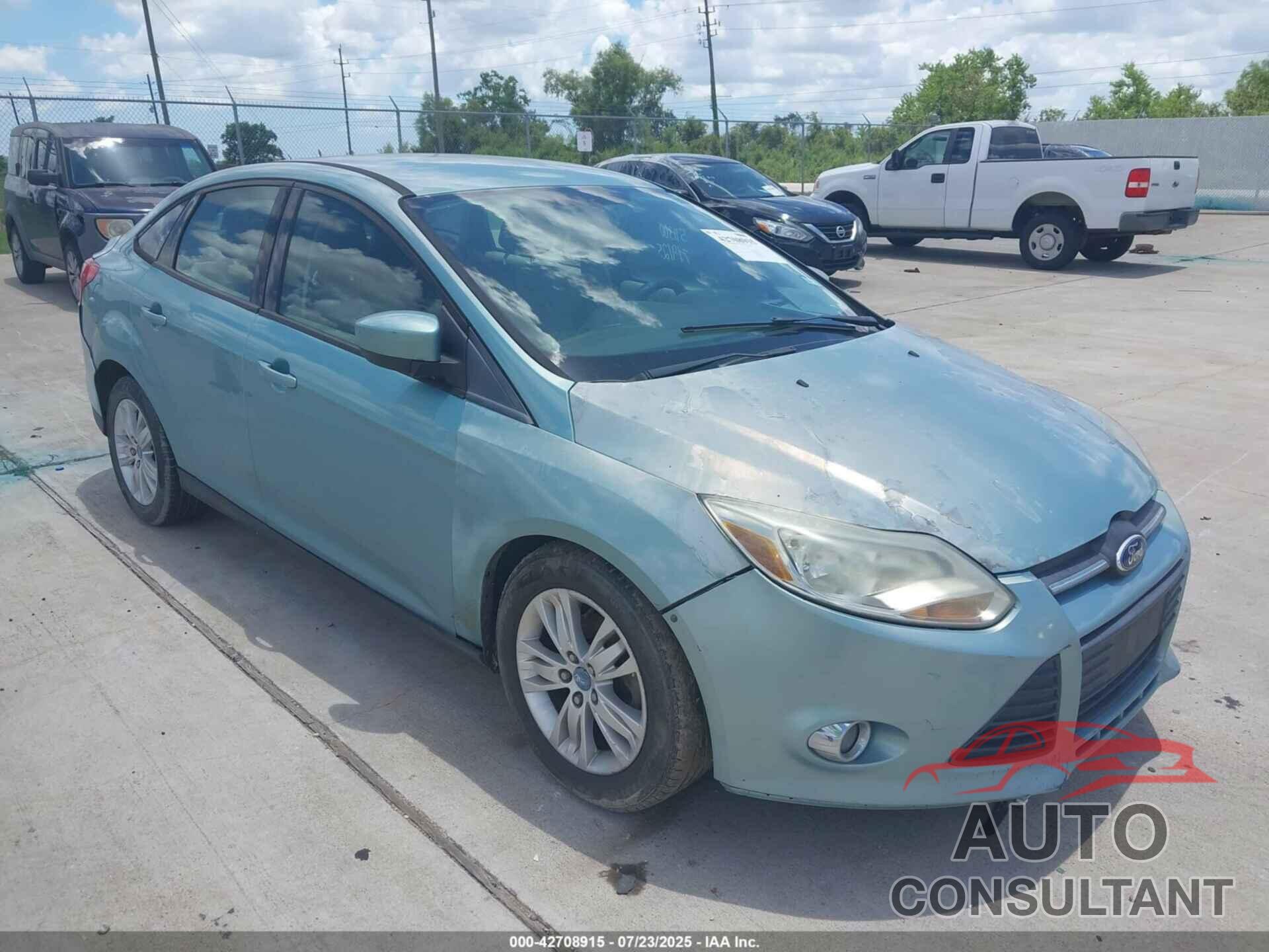 FORD FOCUS 2012 - 1FAHP3F29CL312562