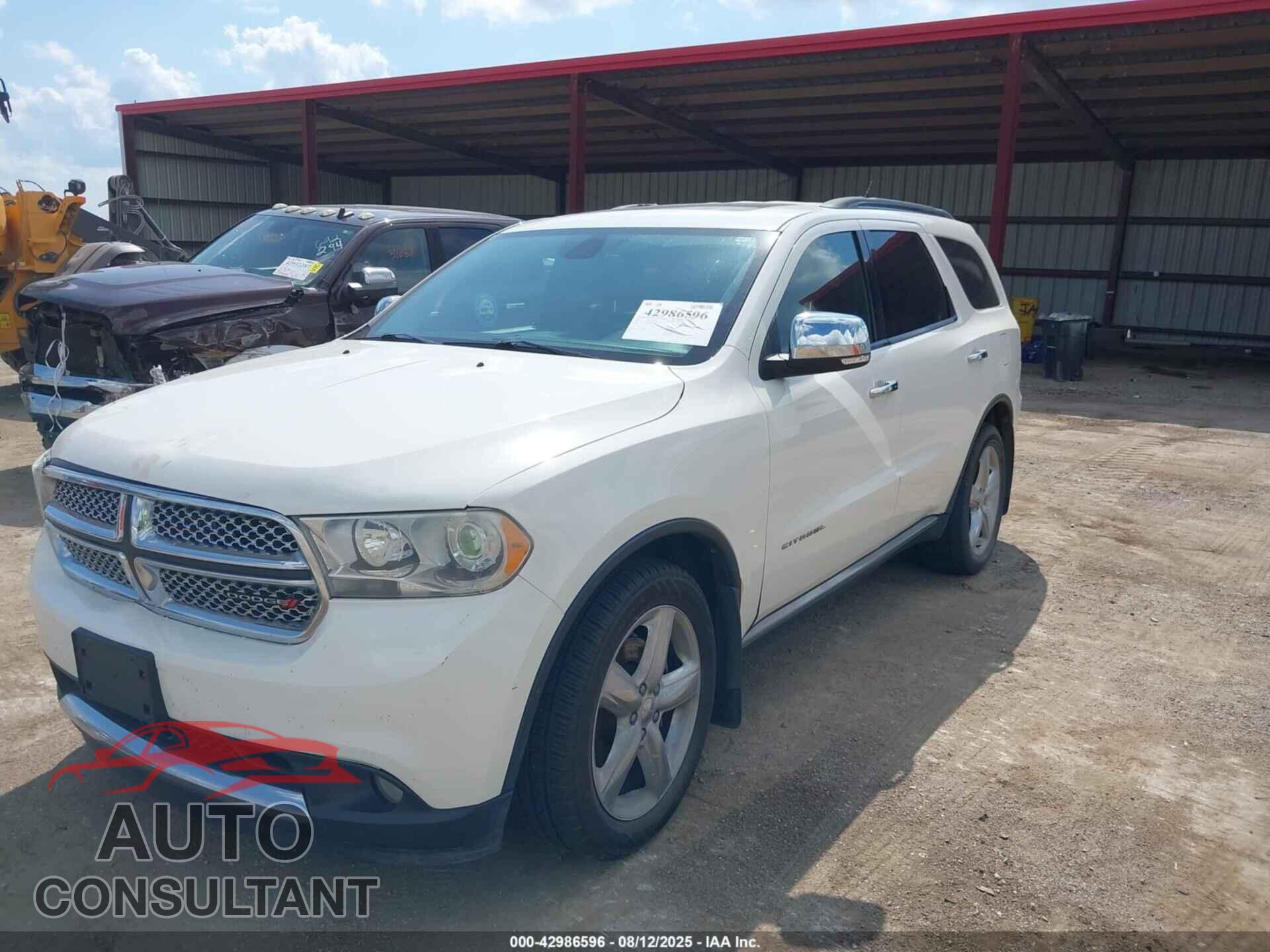 DODGE DURANGO 2012 - 1C4RDJEG6CC336987
