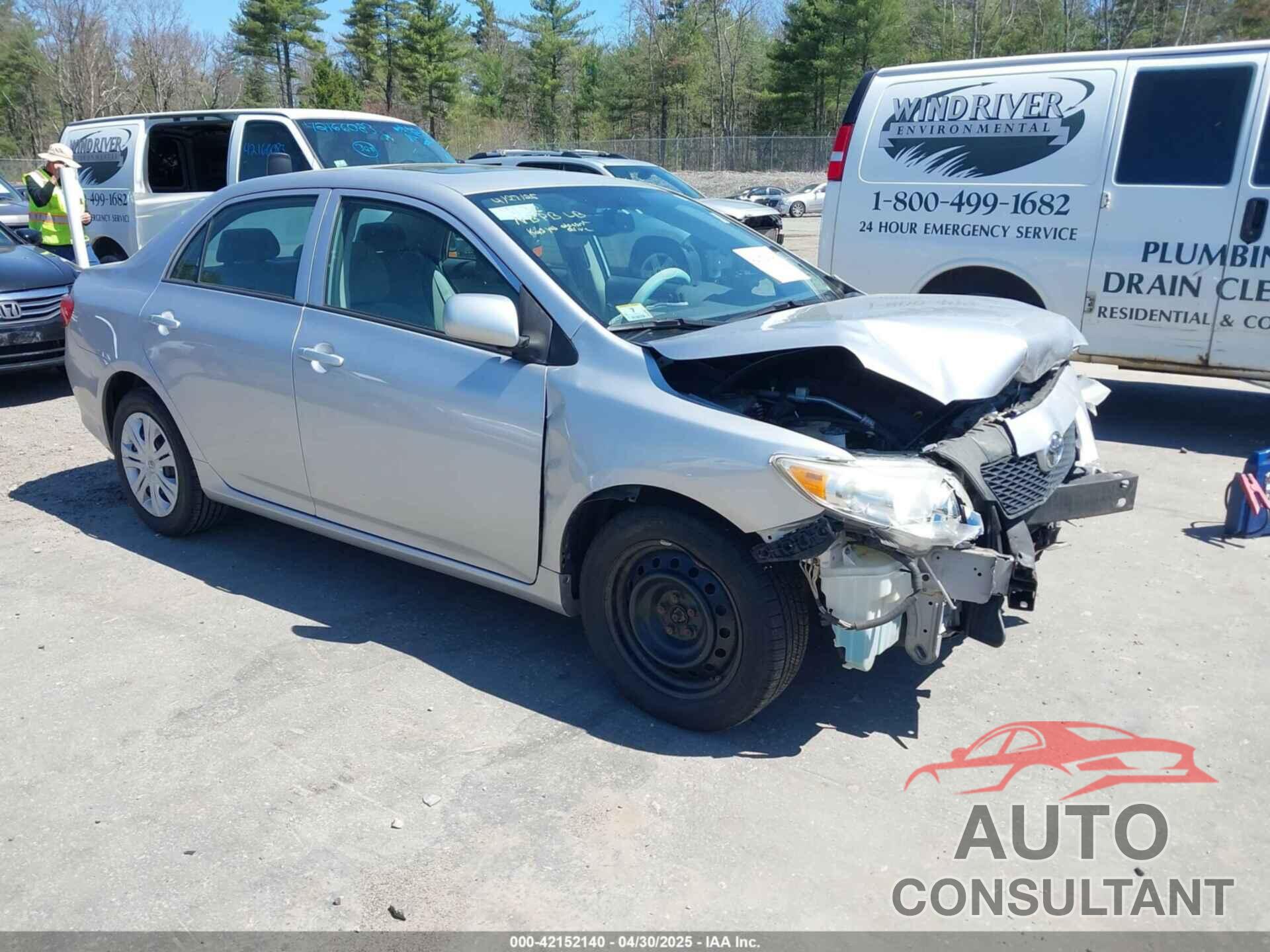 TOYOTA COROLLA 2010 - 1NXBU4EE6AZ369136