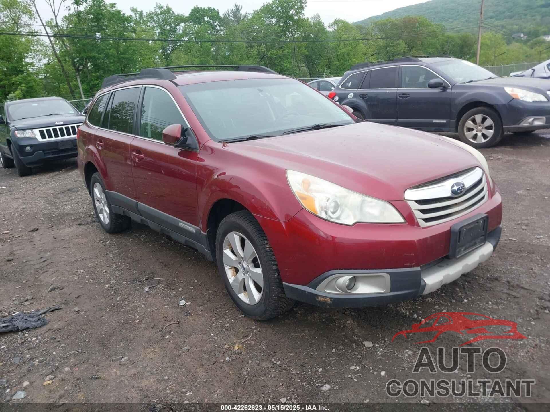 SUBARU OUTBACK 2012 - 4S4BRBKC1C3230338