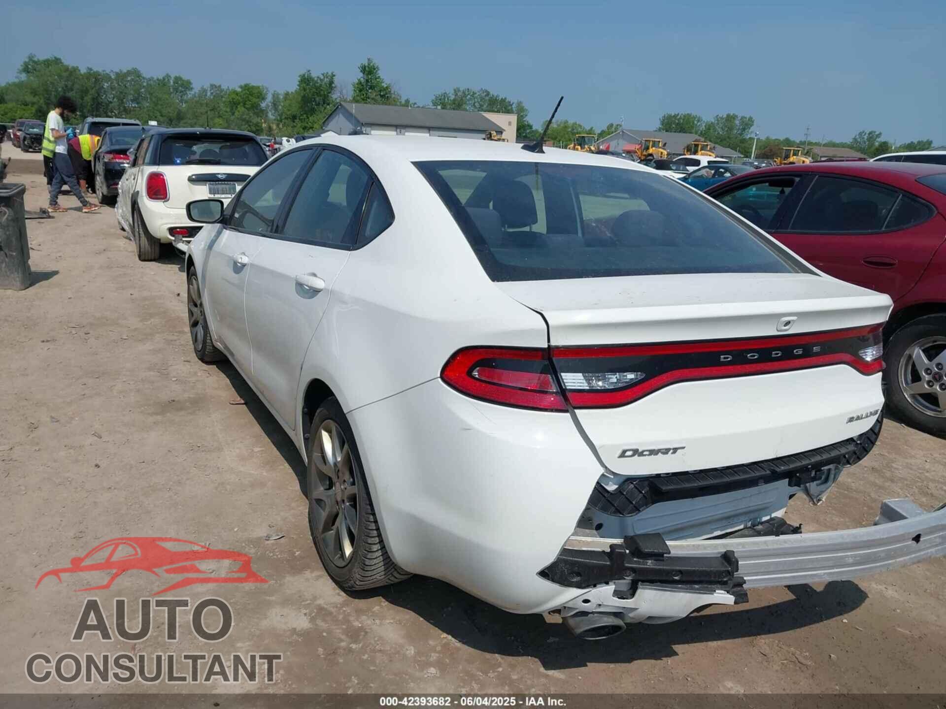 DODGE DART 2015 - 1C3CDFBB1FD141636