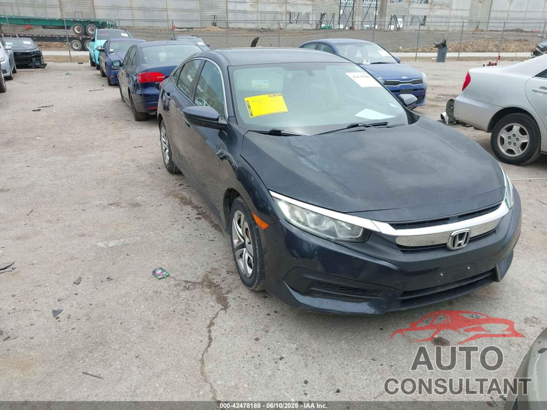 HONDA CIVIC 2017 - 19XFC2F57HE001195