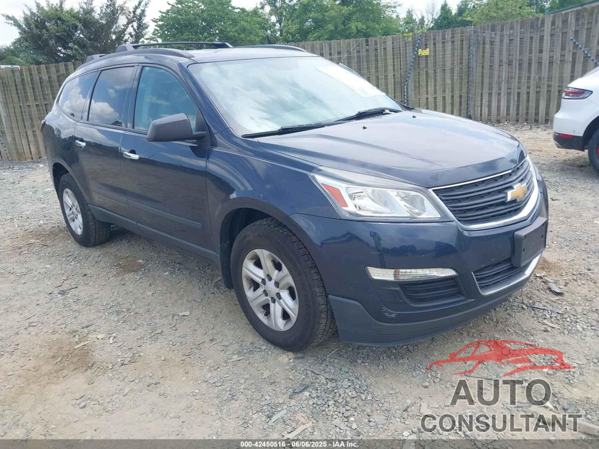CHEVROLET TRAVERSE 2015 - 1GNKVFED6FJ293826