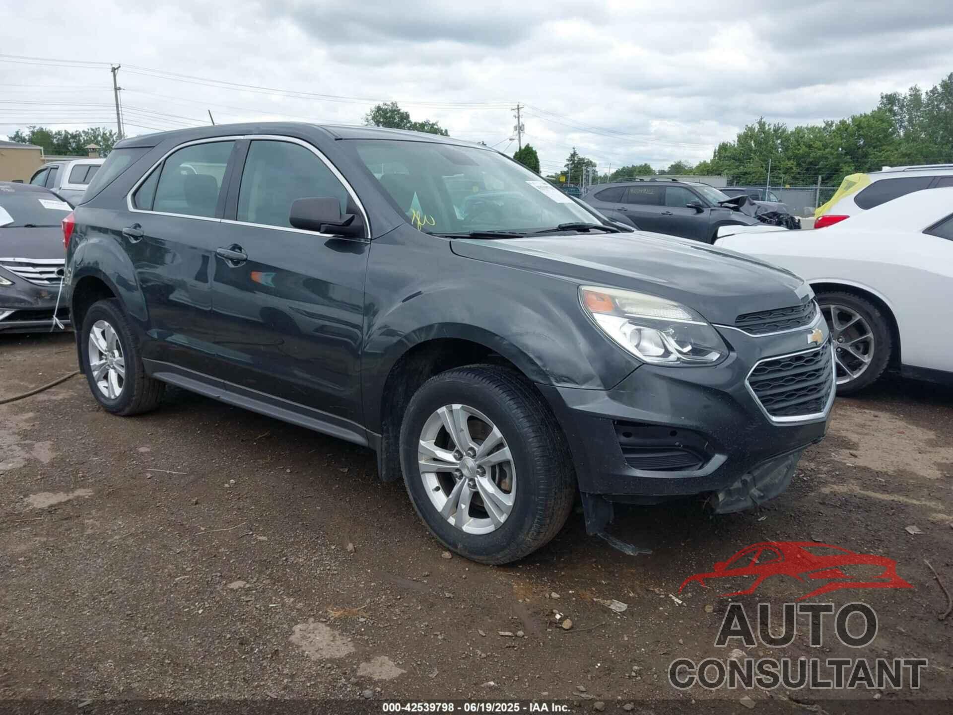 CHEVROLET EQUINOX 2017 - 2GNALBEK8H1541130