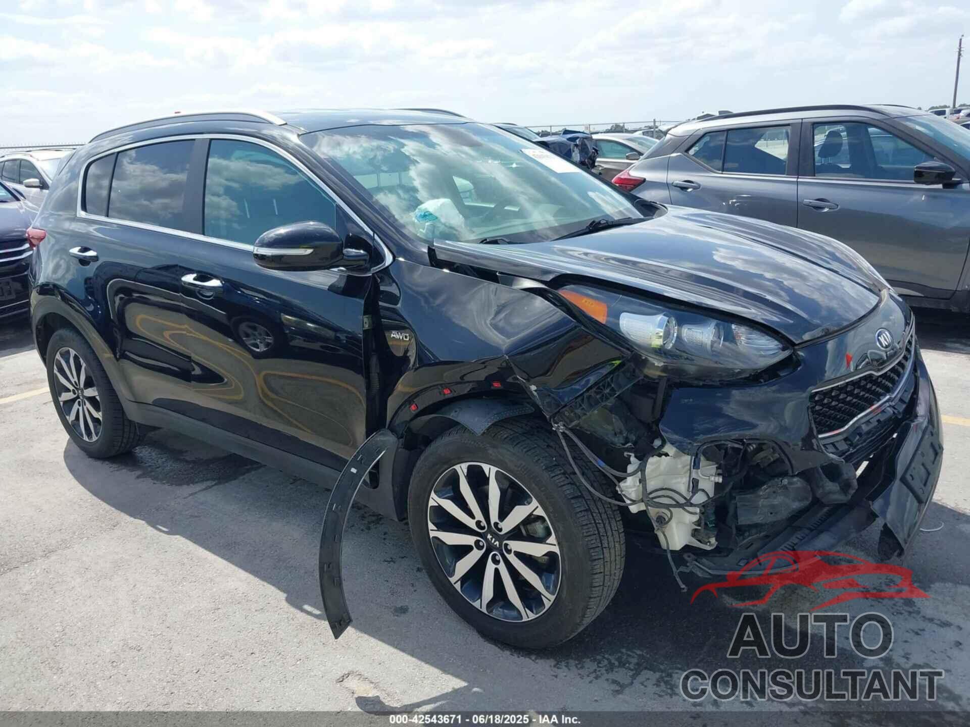 KIA SPORTAGE 2019 - KNDPNCAC6K7582268