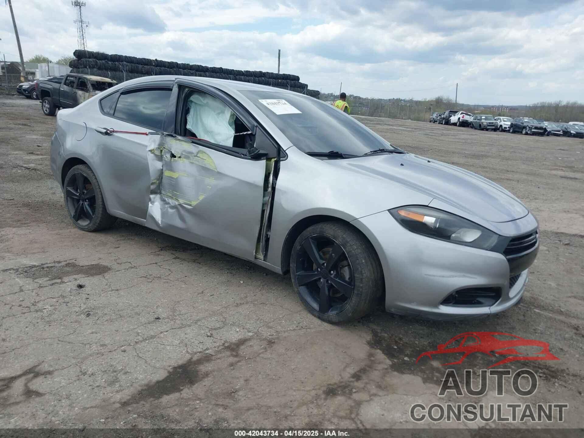 DODGE DART 2015 - 1C3CDFBB2FD200600