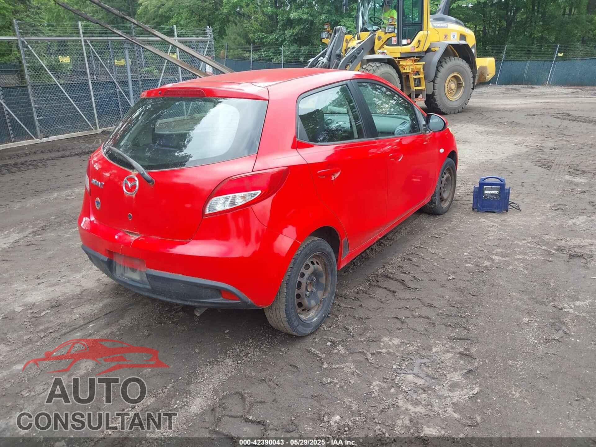 MAZDA MAZDA2 2012 - JM1DE1KY1C0136637