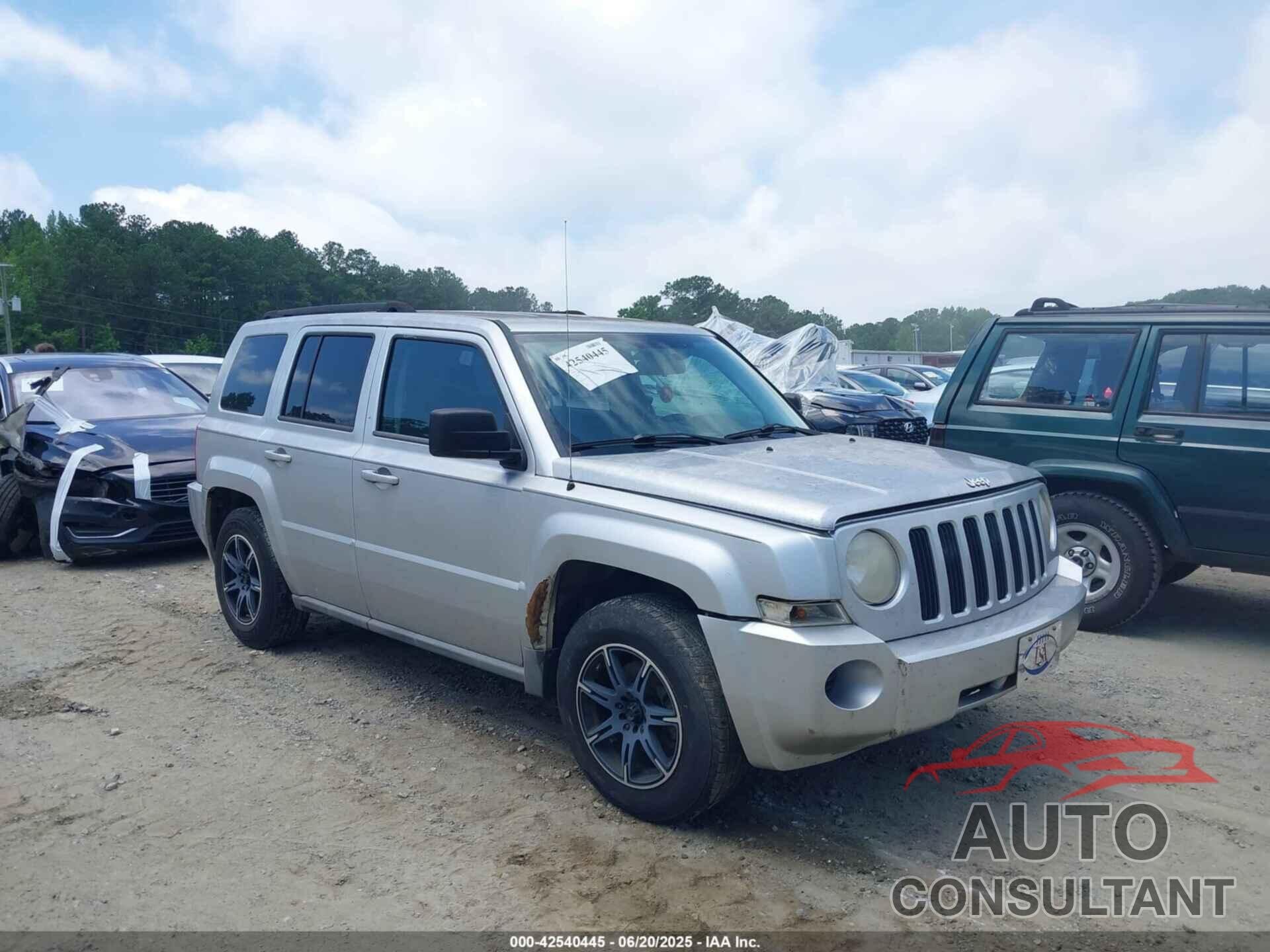 JEEP PATRIOT 2010 - 1J4NF2GB6AD634389
