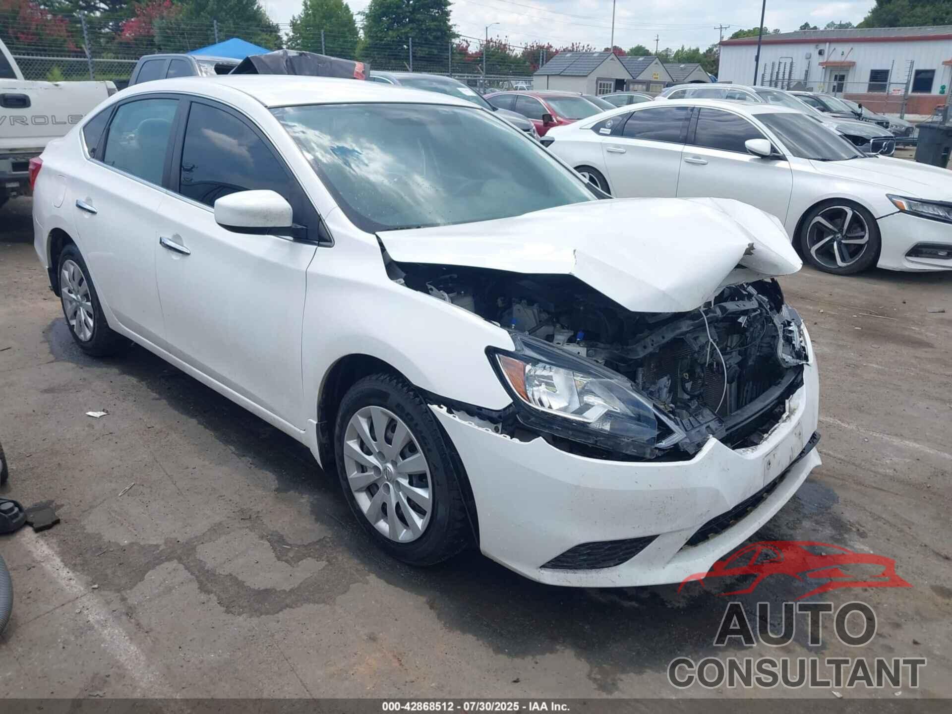 NISSAN SENTRA 2016 - 3N1AB7AP3GL665123