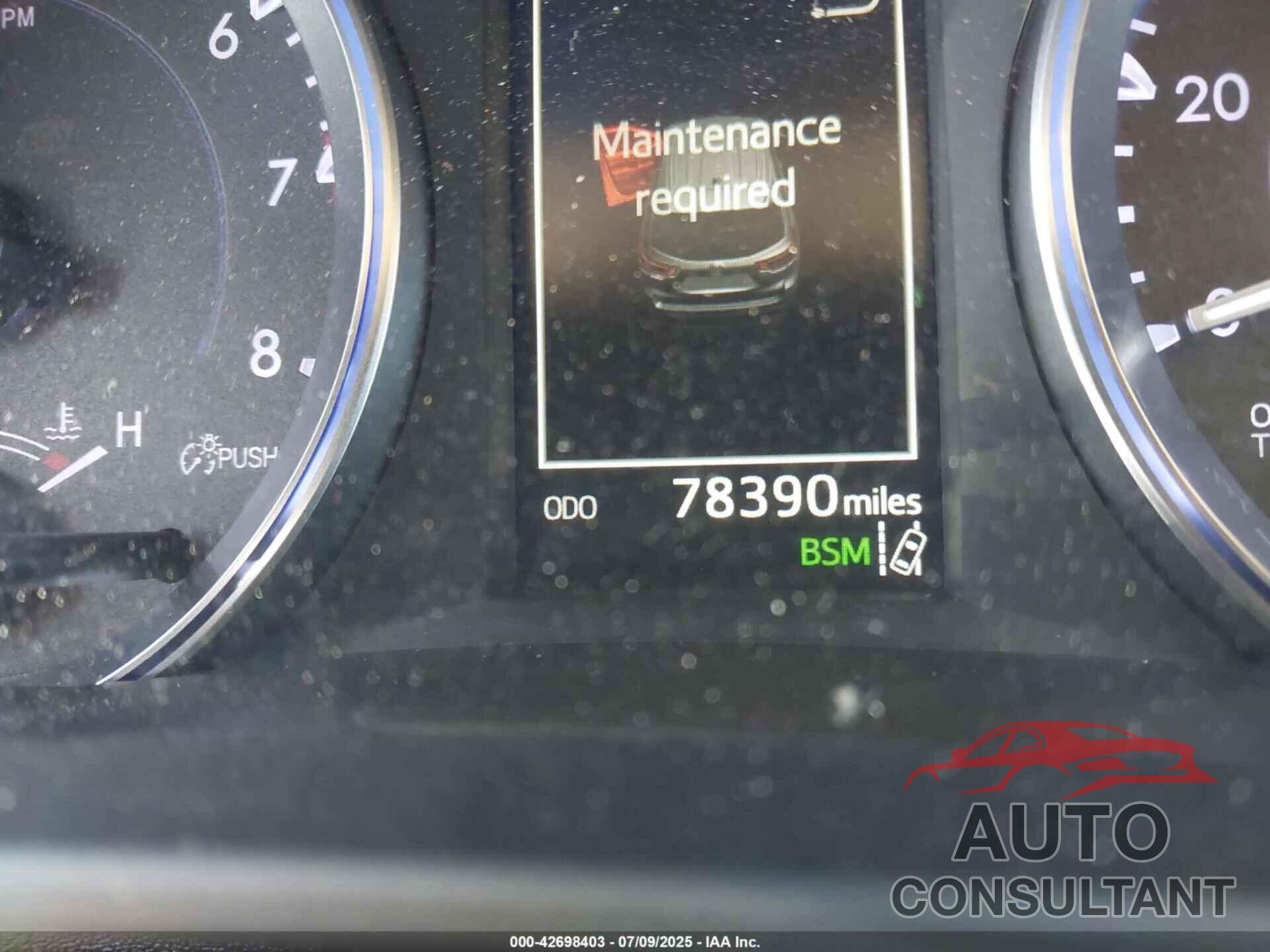 TOYOTA HIGHLANDER 2018 - 5TDYZRFH7JS264597