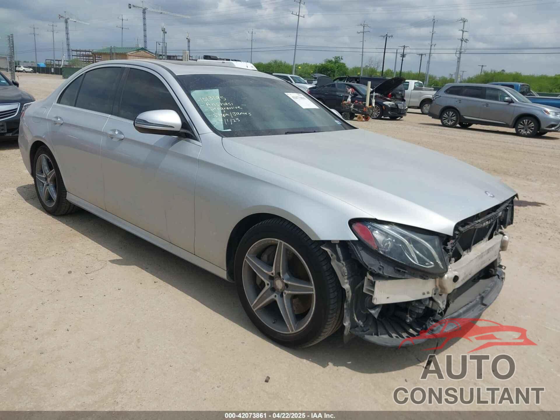 MERCEDES-BENZ E 300 2017 - WDDZF4JBXHA048002