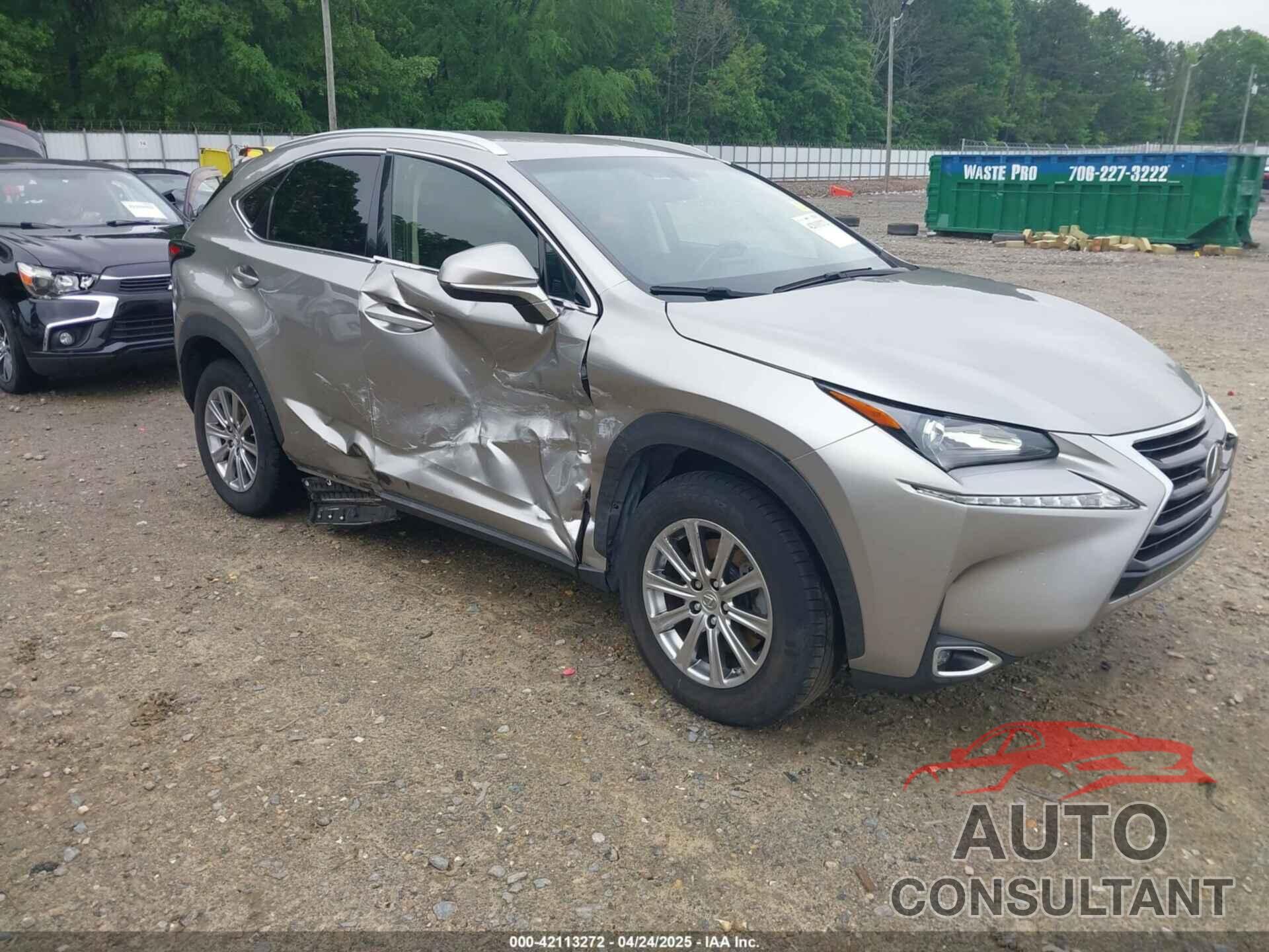 LEXUS NX 200T 2016 - JTJYARBZ5G2039808