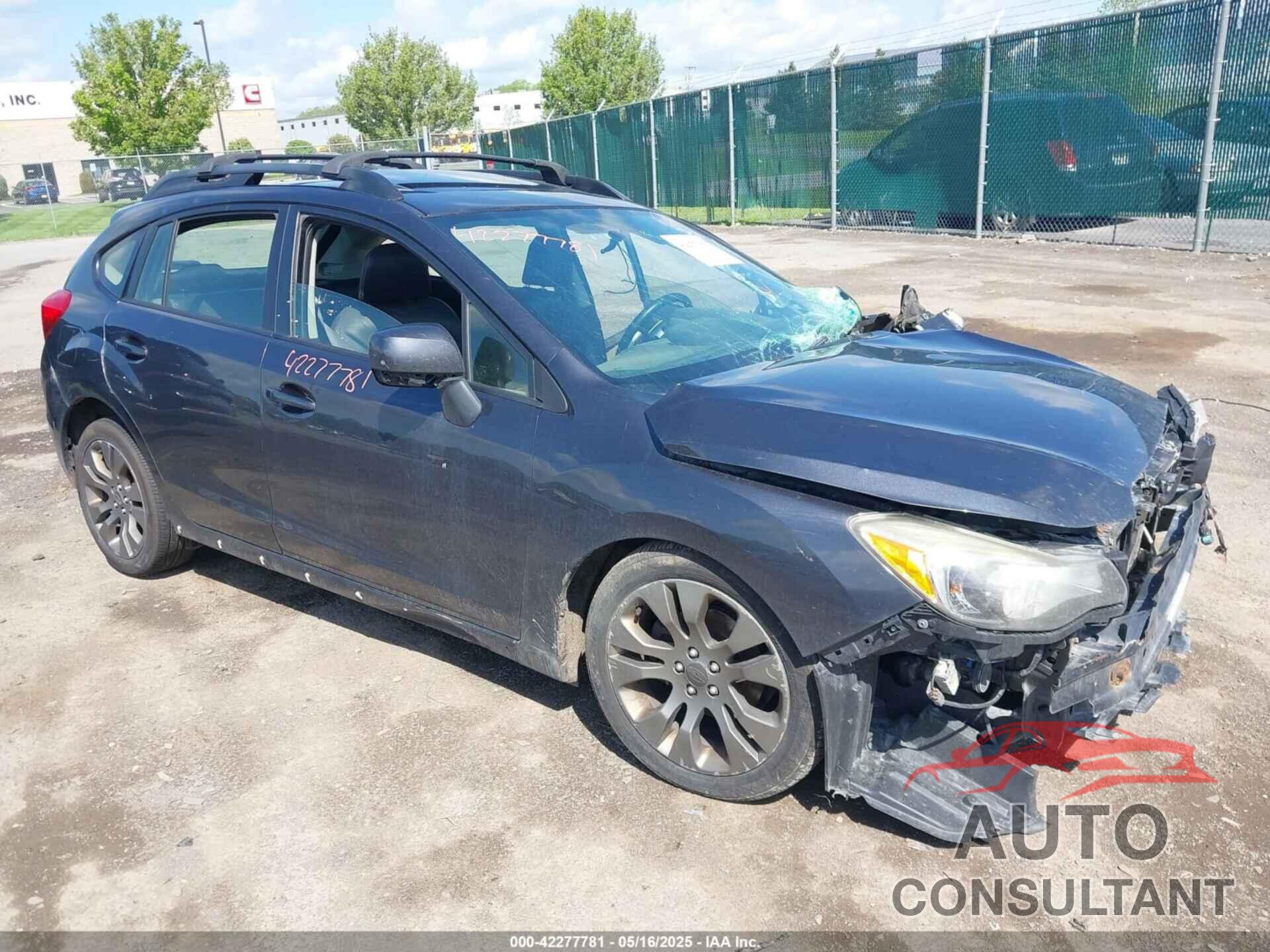 SUBARU IMPREZA 2013 - JF1GPAU64D2861938