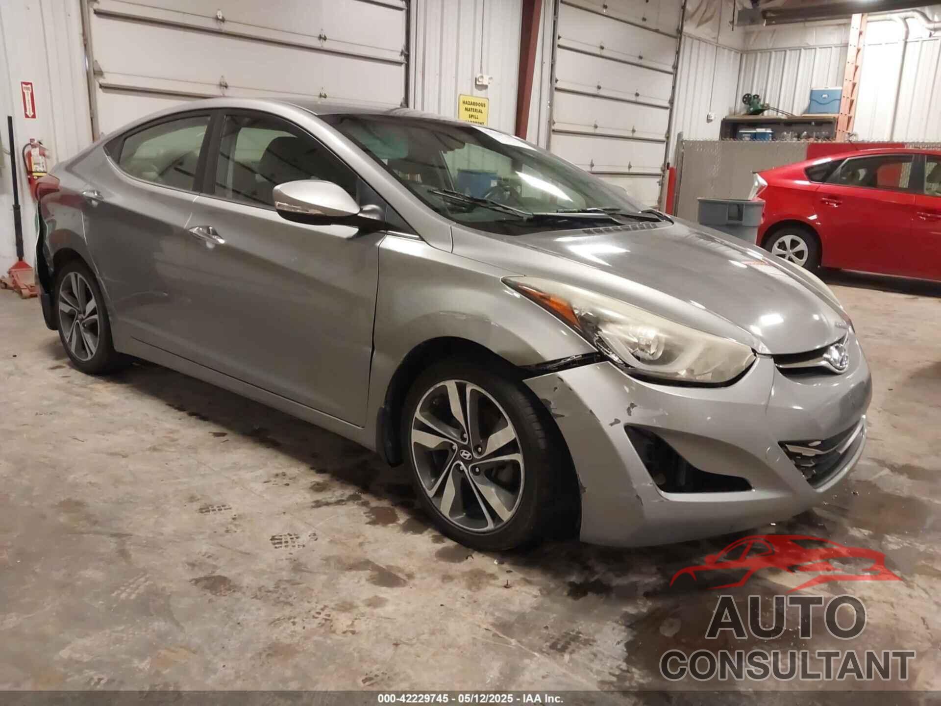 HYUNDAI ELANTRA 2014 - KMHDH4AE5EU061769