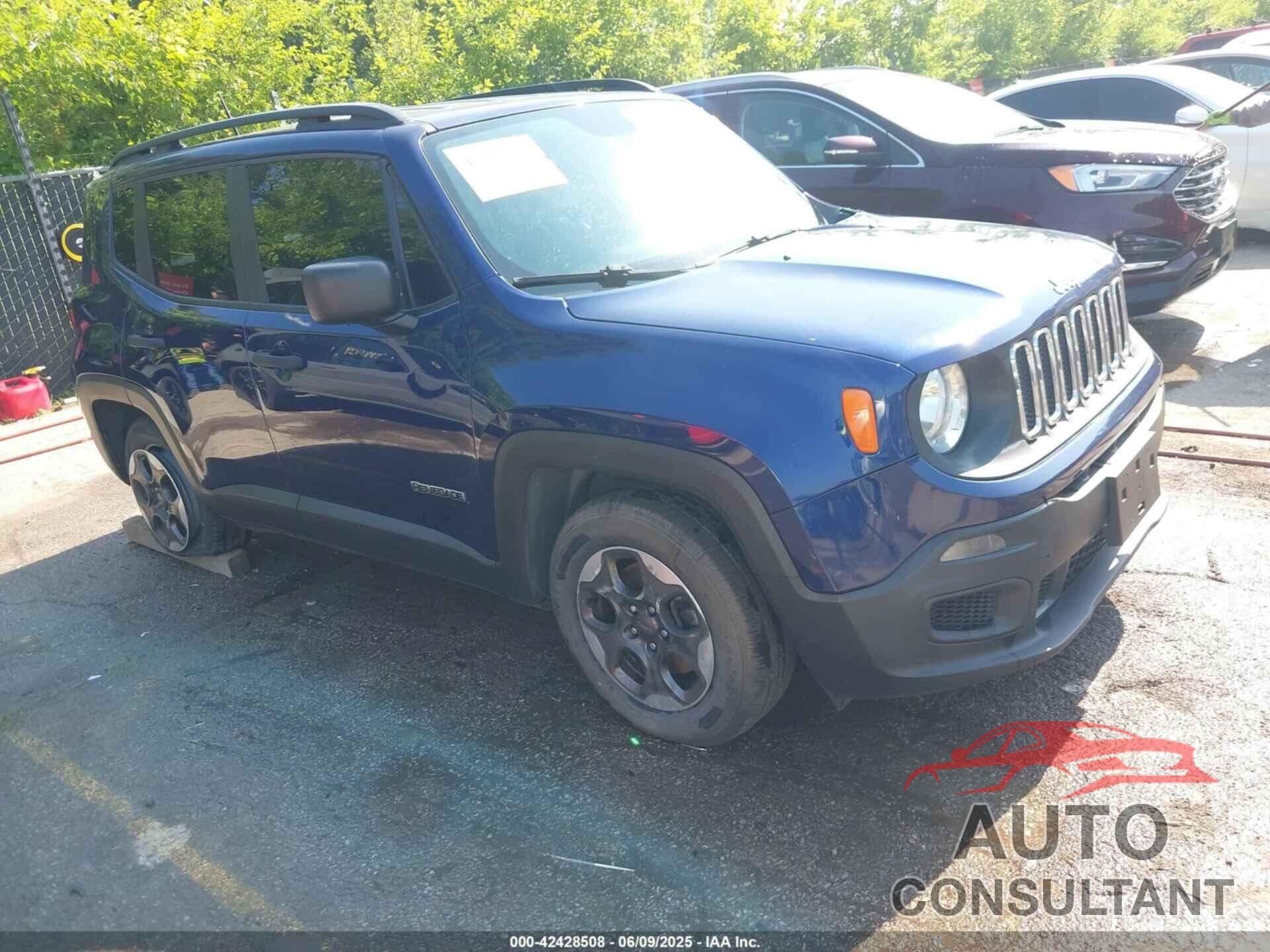JEEP RENEGADE 2017 - ZACCJAAB5HPF92193