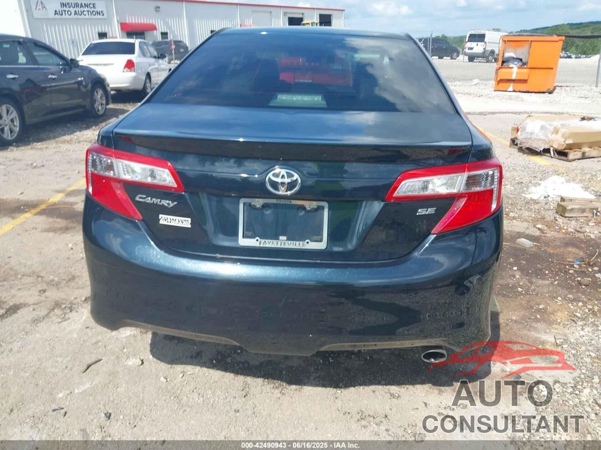 TOYOTA CAMRY 2014 - 4T1BF1FK9EU325716