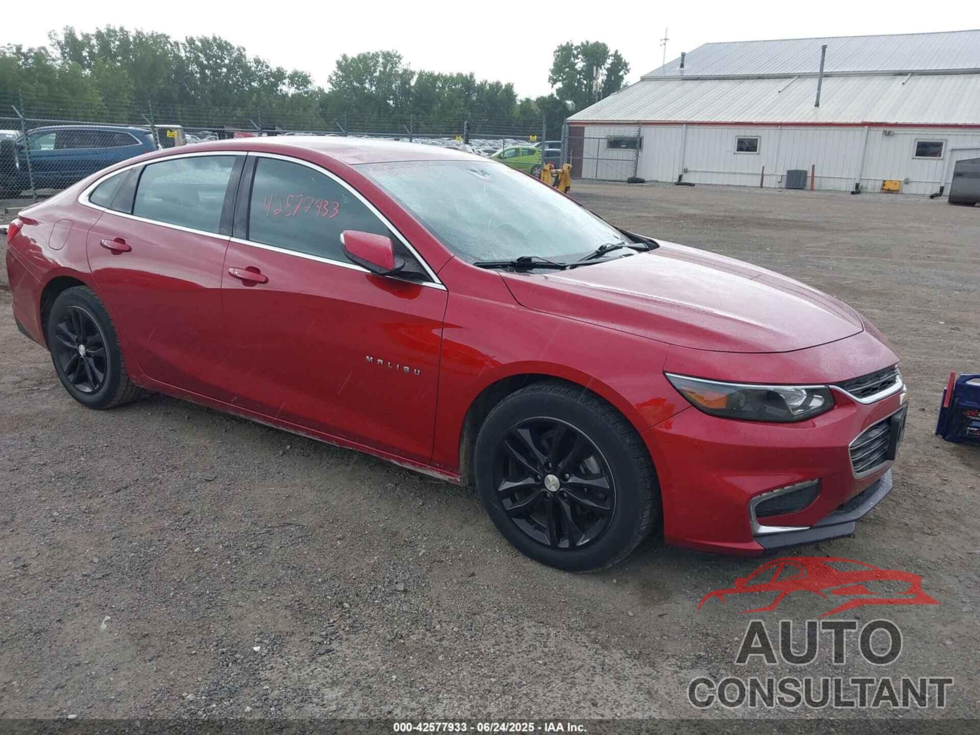 CHEVROLET MALIBU 2016 - 1G1ZE5ST0GF248567