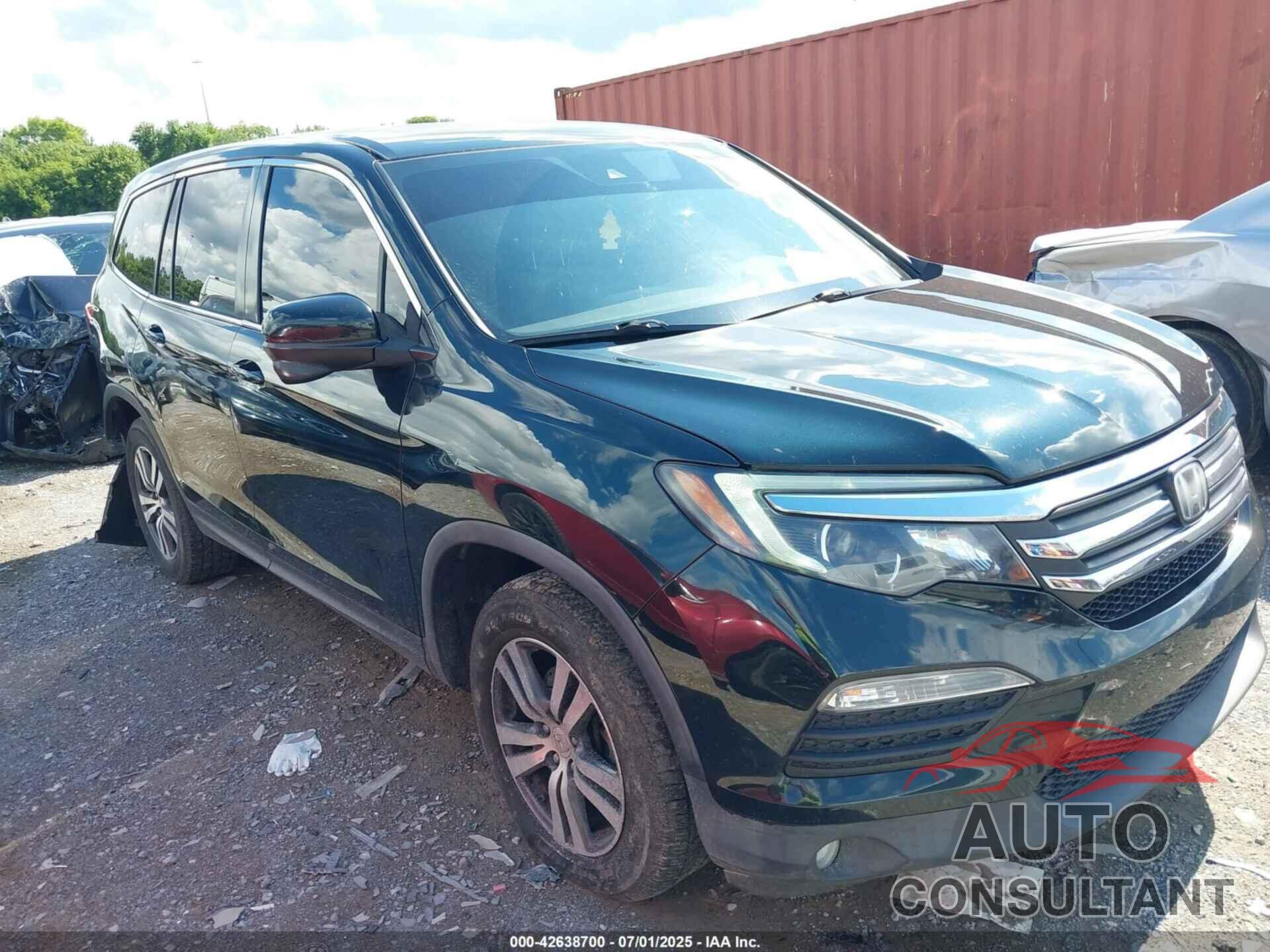 HONDA PILOT 2016 - 5FNYF6H43GB117580