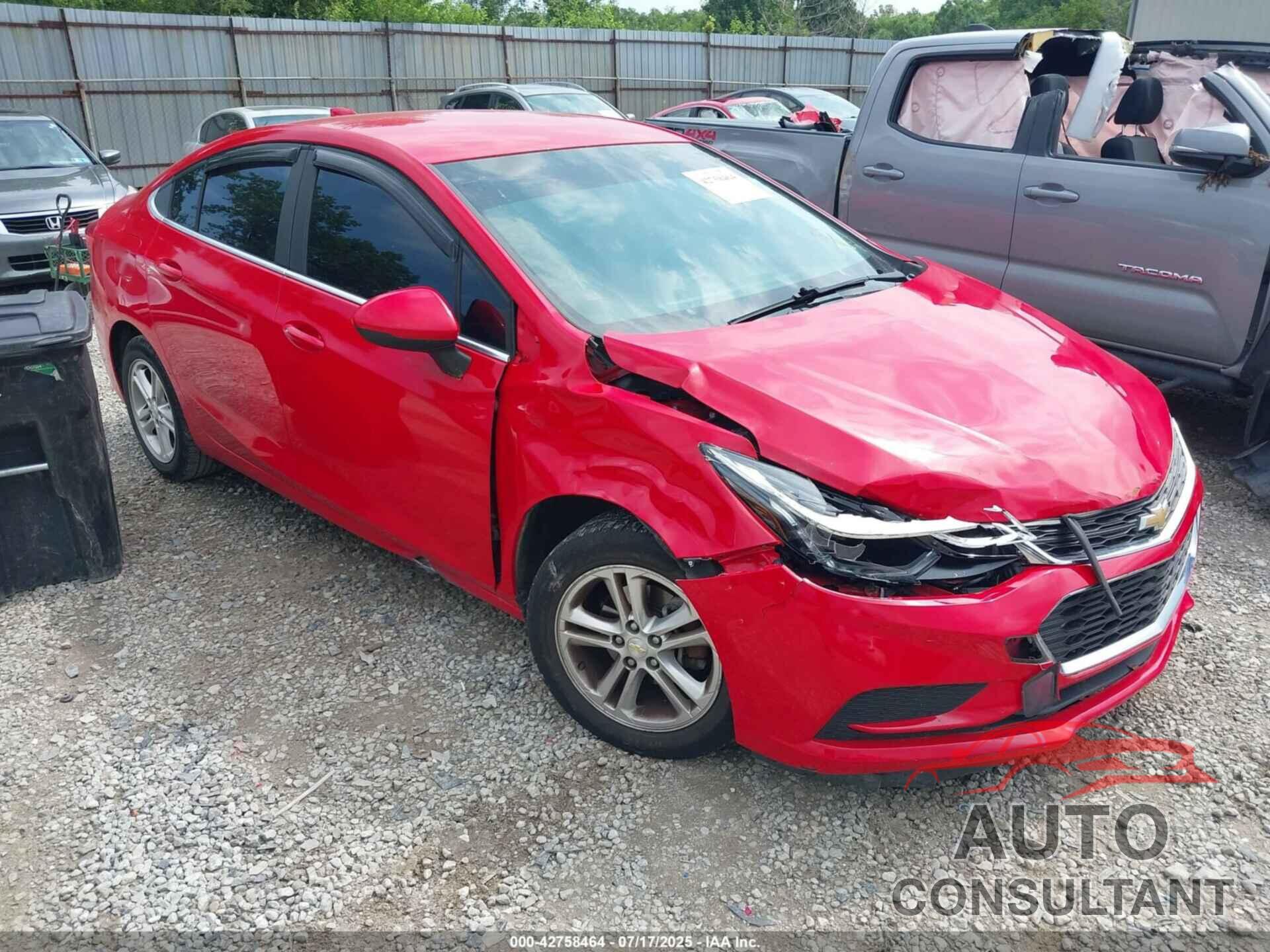 CHEVROLET CRUZE 2016 - 1G1BE5SM6G7265703