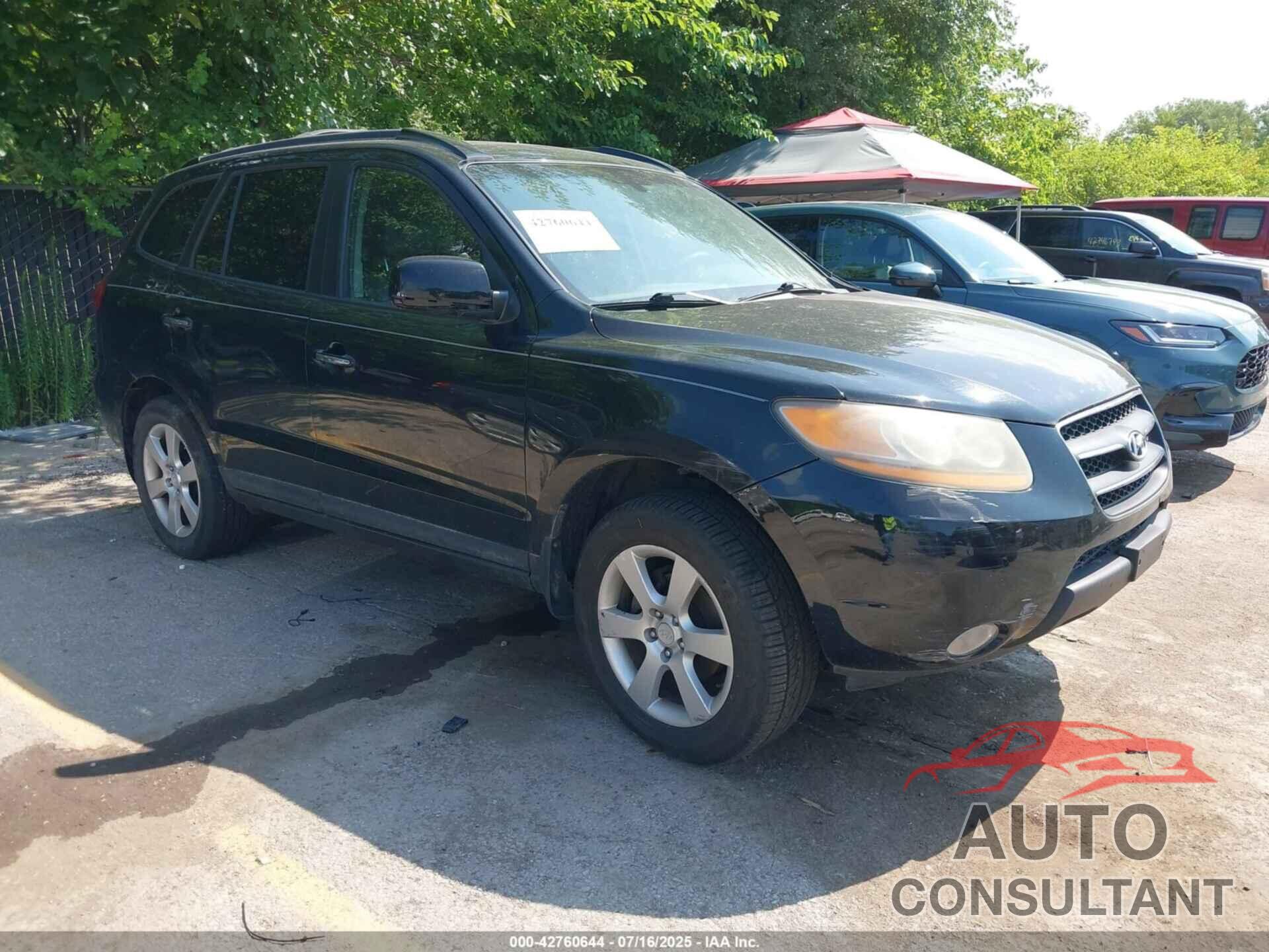 HYUNDAI SANTA FE 2009 - 5NMSH13E99H268508