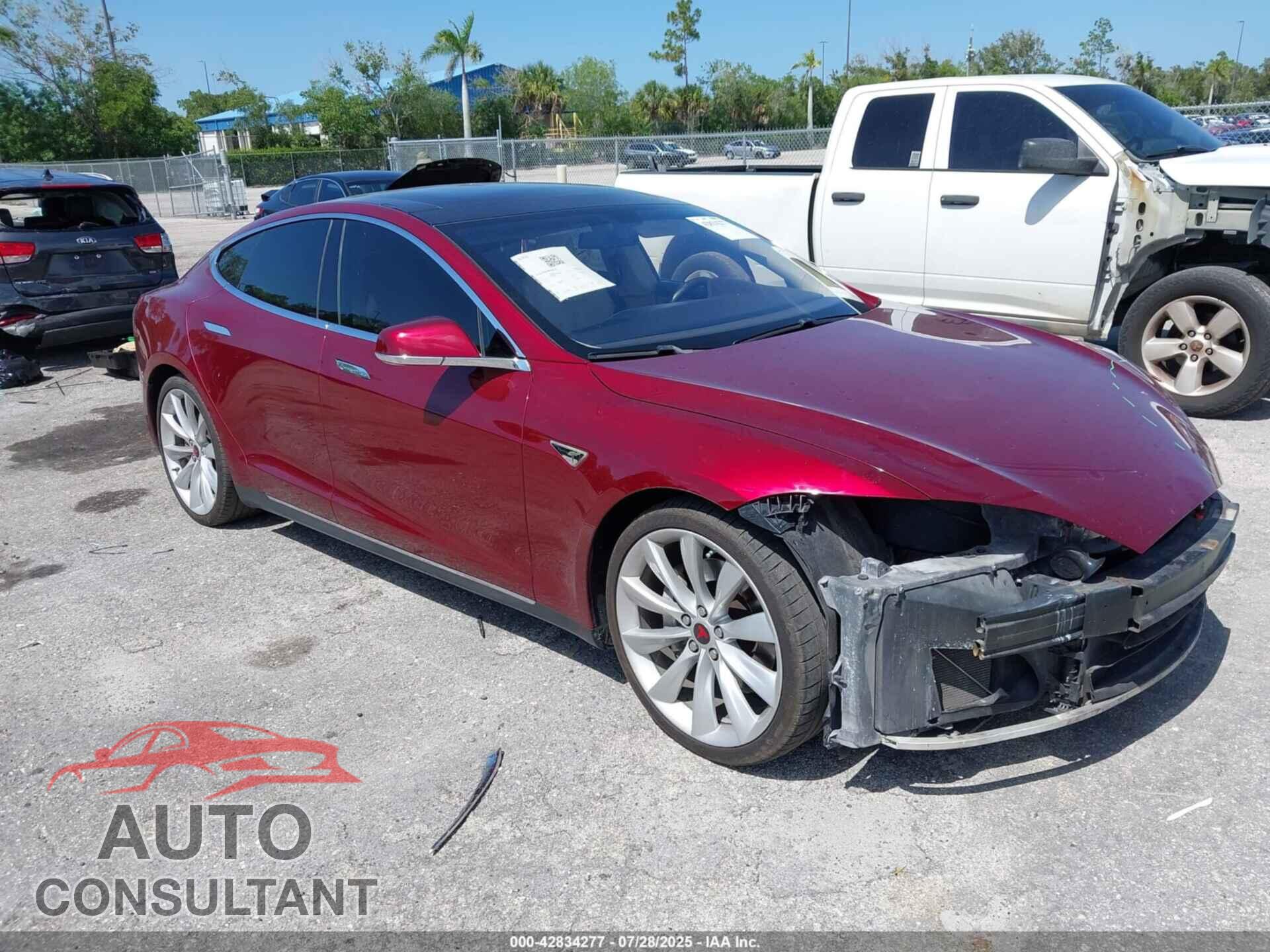 TESLA MODEL S 2012 - 5YJSA1DN8CFS00650