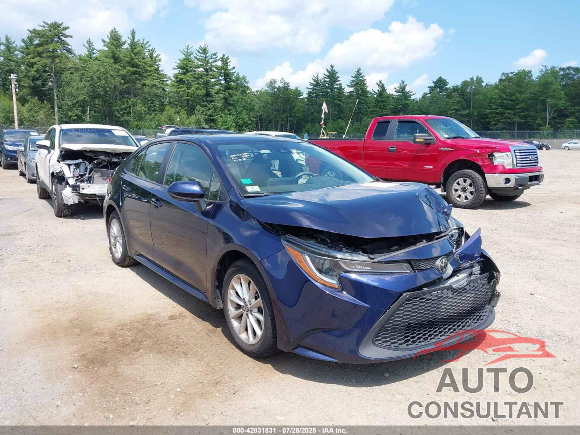 TOYOTA COROLLA 2020 - JTDHPRAE1LJ013917