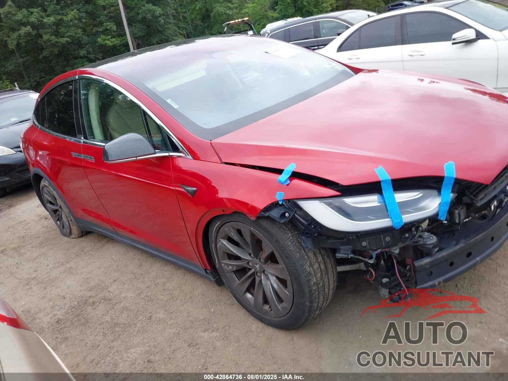 TESLA MODEL X 2017 - 5YJXCDE25HF052390